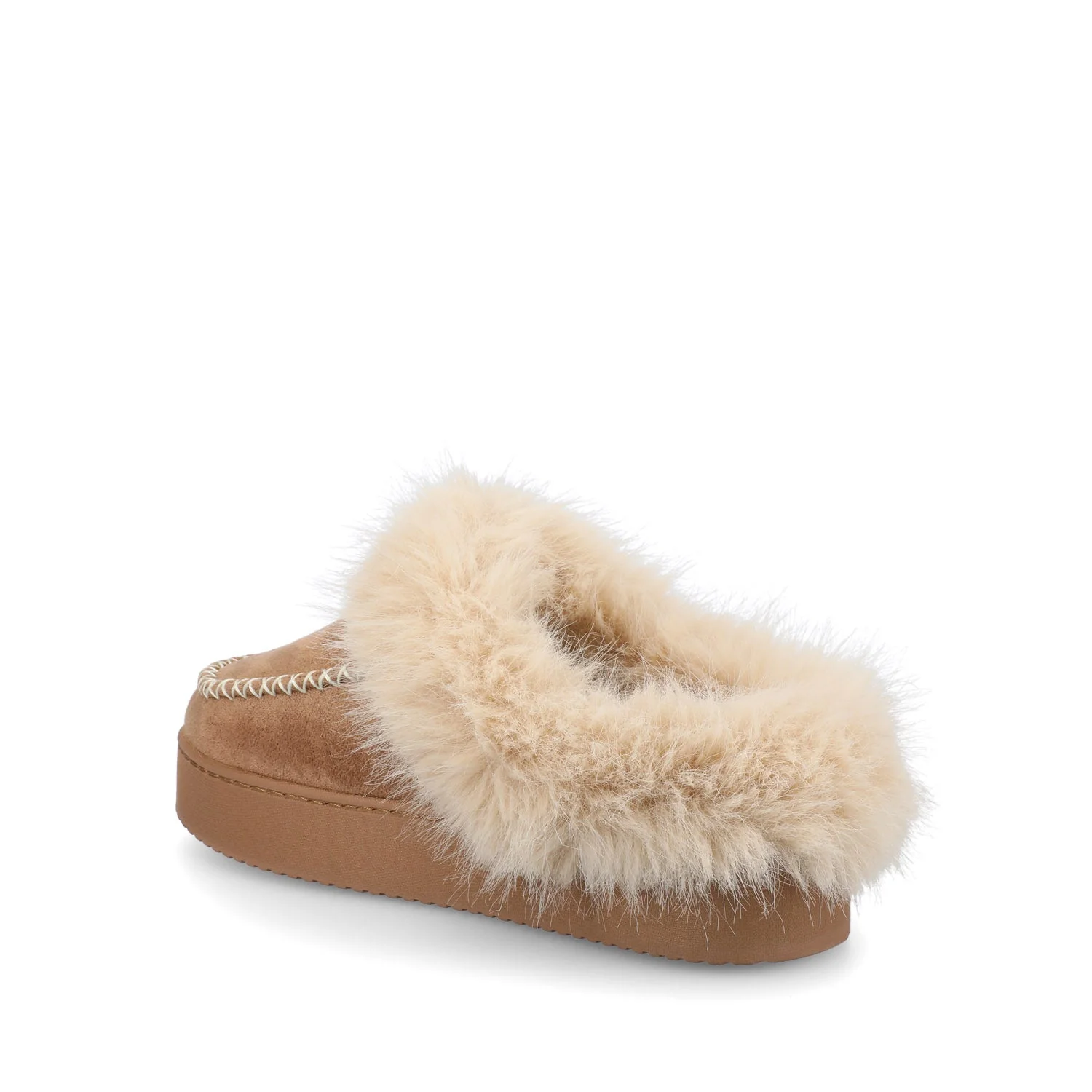 TARAN MULE SLIPPER - Chestnut - Image 3