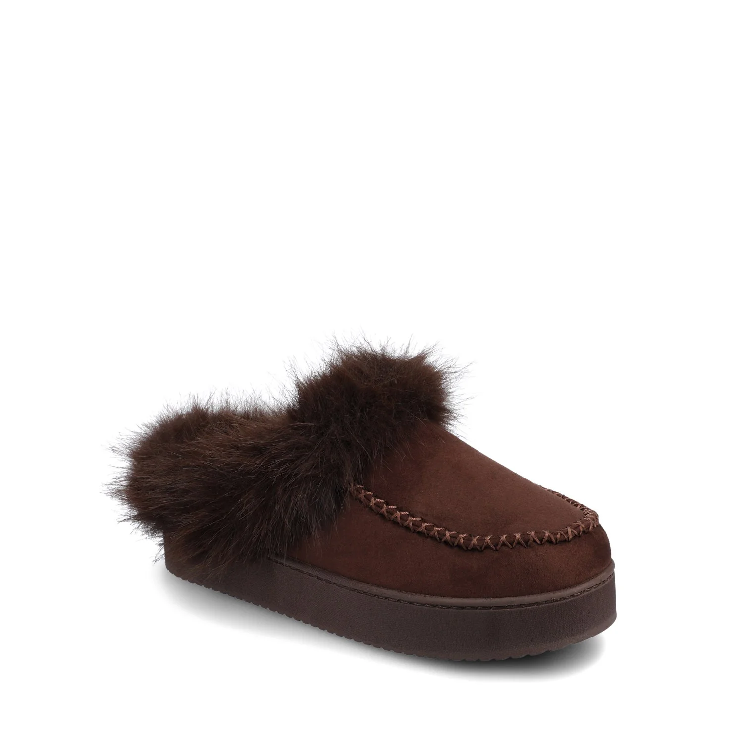 TARAN MULE SLIPPER - Chocolate - Image 2