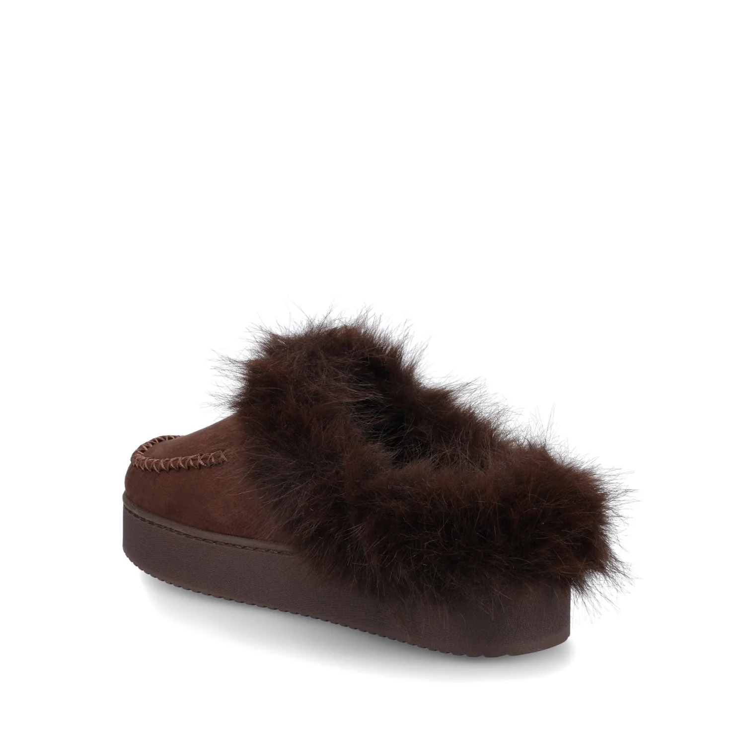 TARAN MULE SLIPPER - Chocolate - Image 3