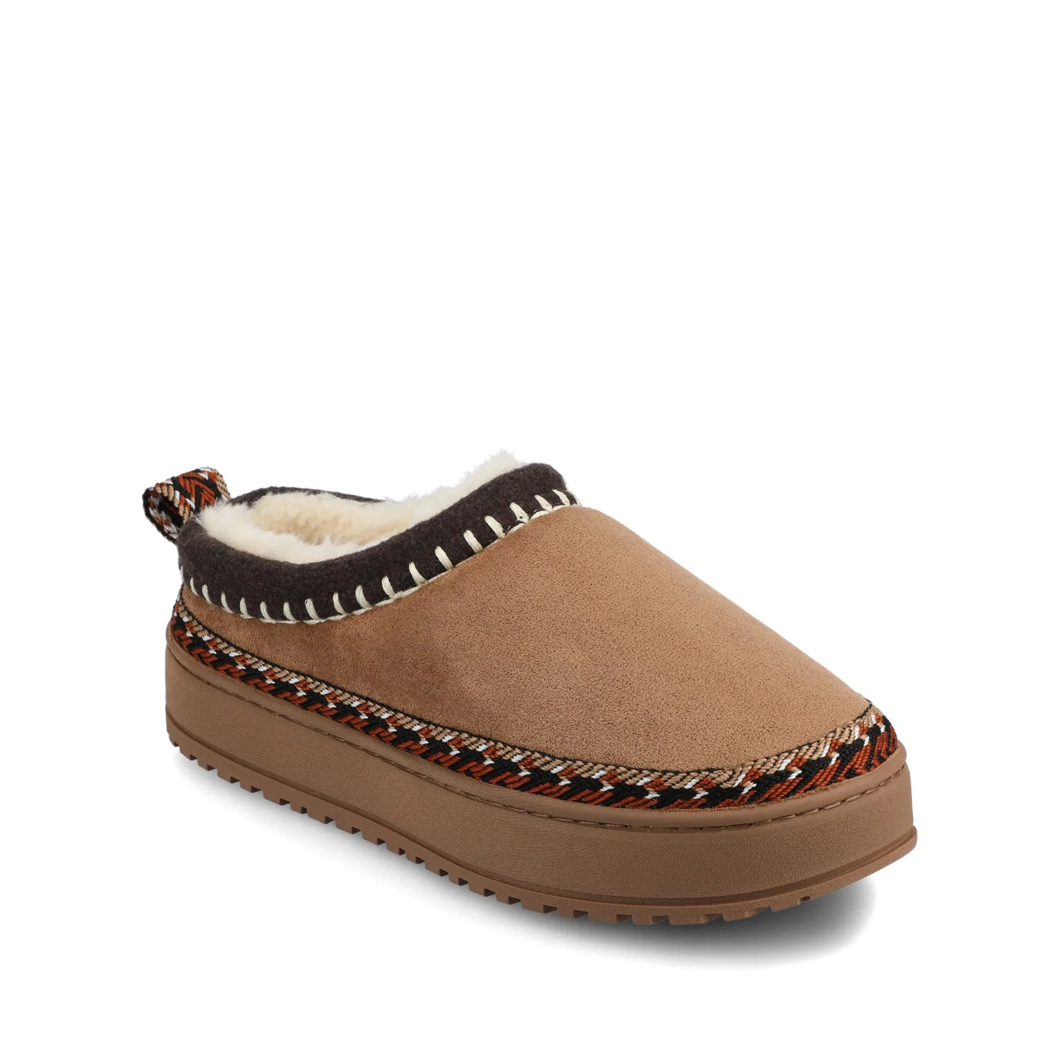 TARIKA MULE SLIPPER - Chestnut - Image 3