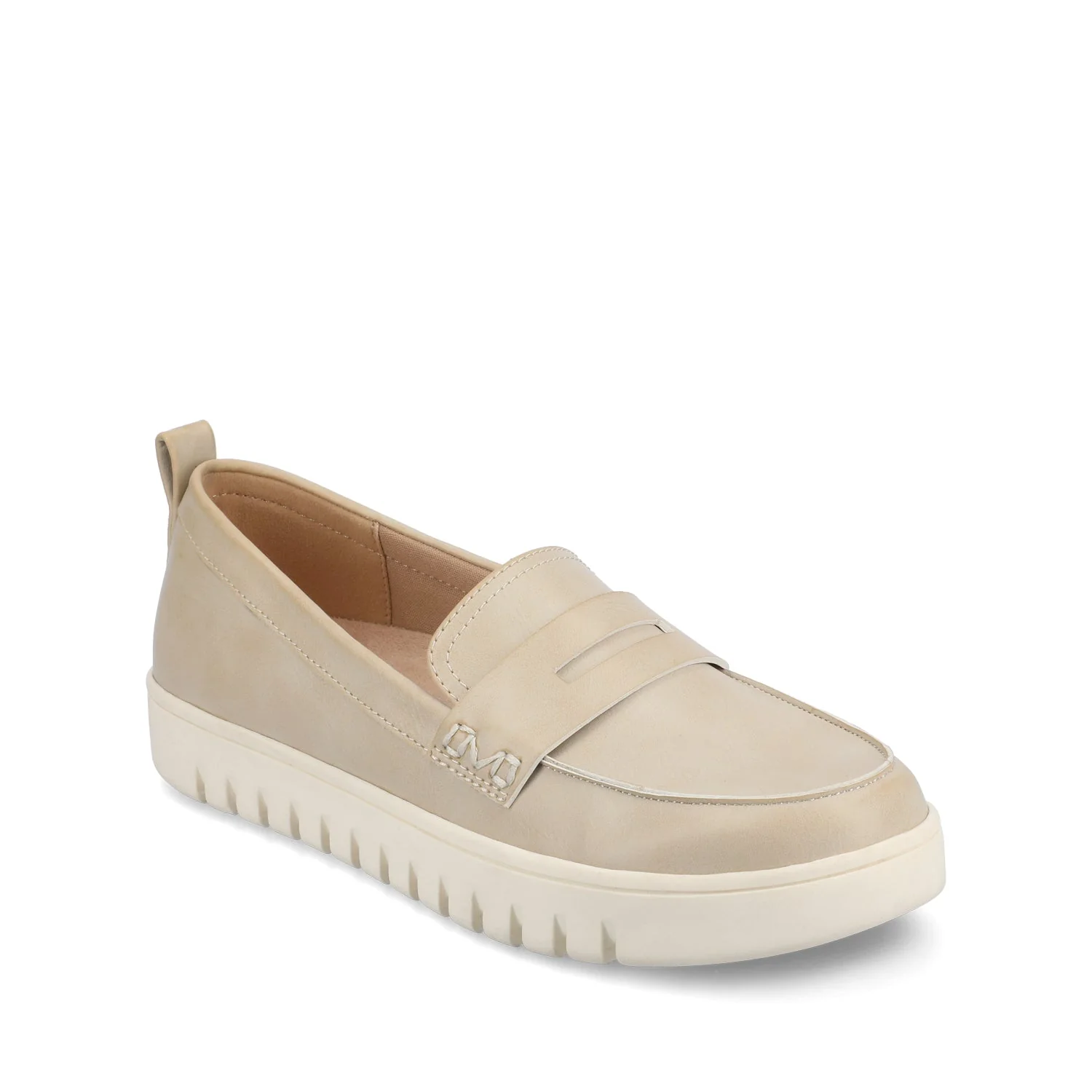 TAYLA PENNY LOAFER - Beige - Image 3