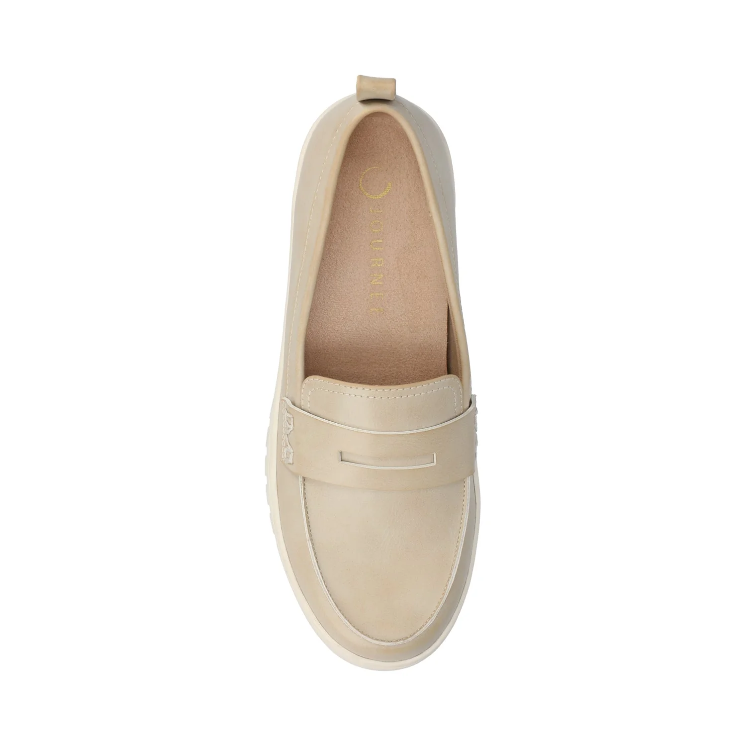 TAYLA PENNY LOAFER - Beige - Image 5