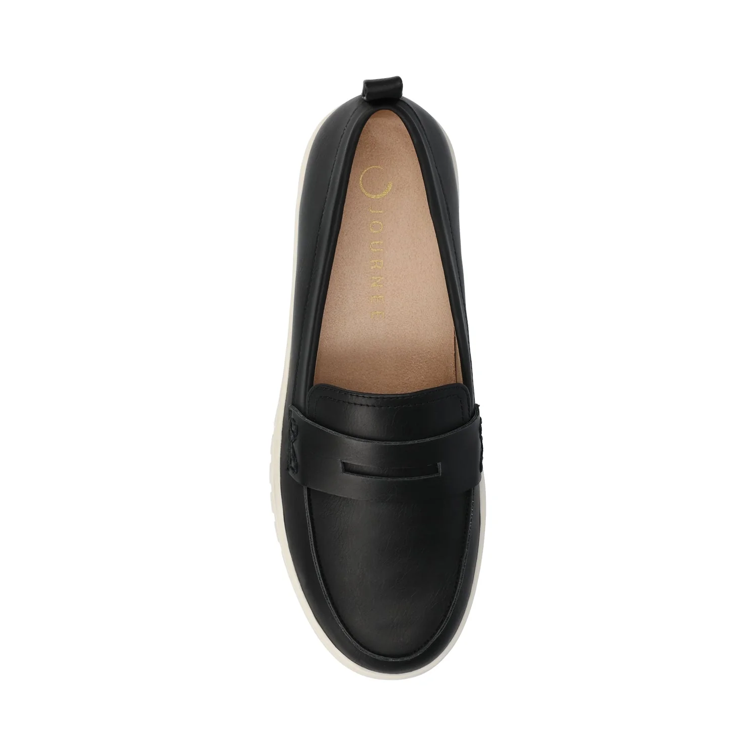 TAYLA PENNY LOAFER IN WIDE - Black - Image 4