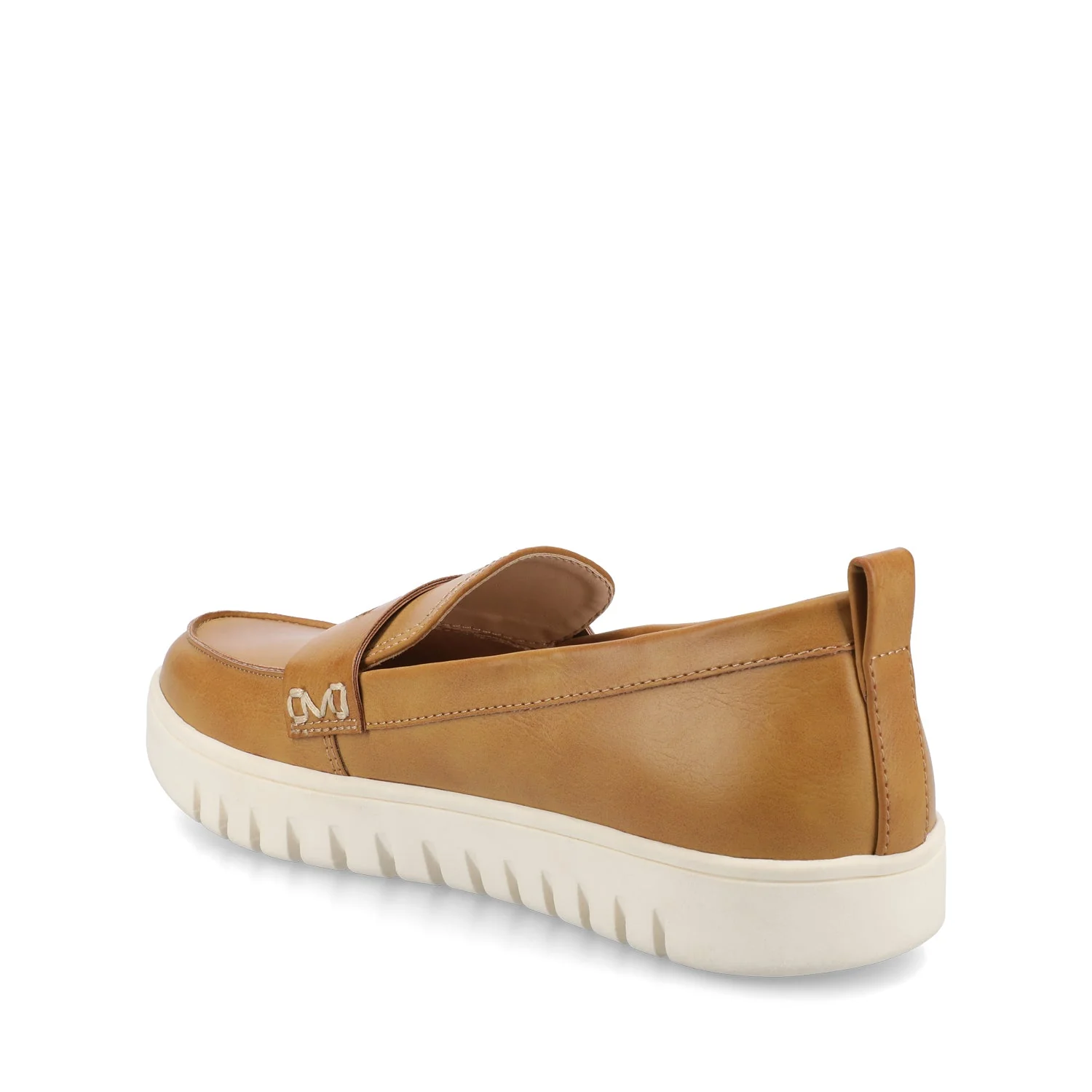 TAYLA PENNY LOAFER IN WIDE - Tan - Image 3
