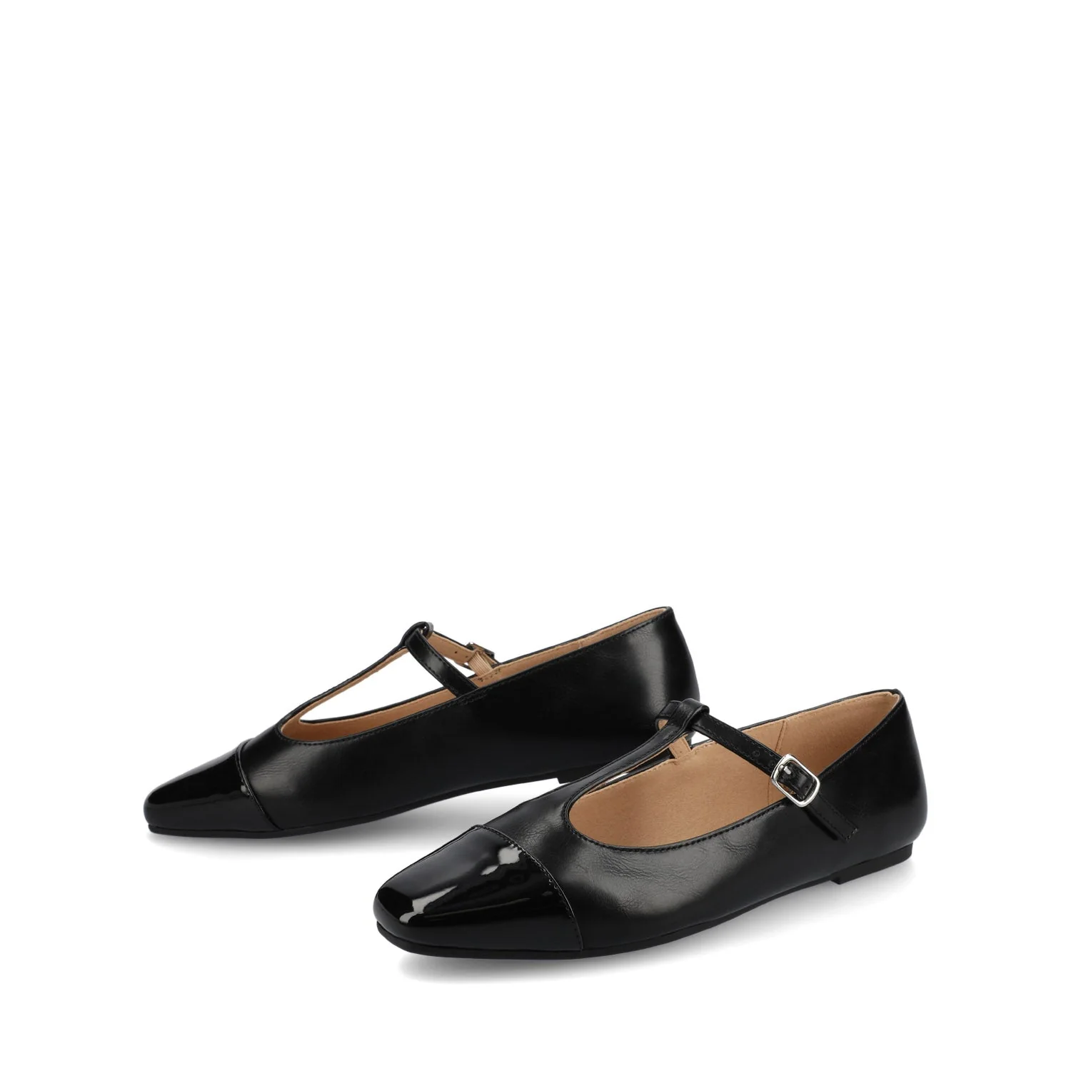 THEAH MARY JANE FLATS IN WIDE - Black - Image 2