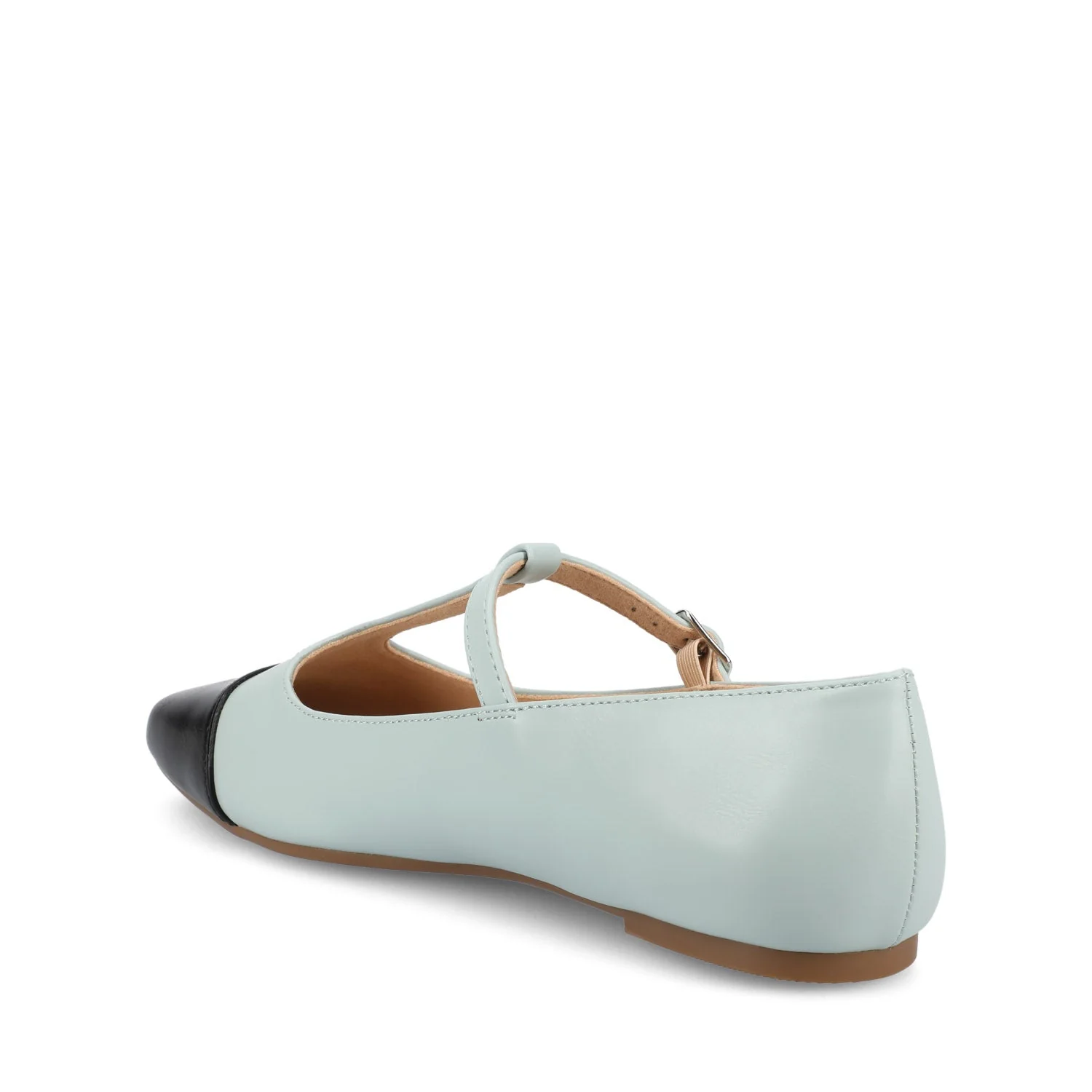 THEAH MARY JANE FLATS IN WIDE - Light Blue - Image 5