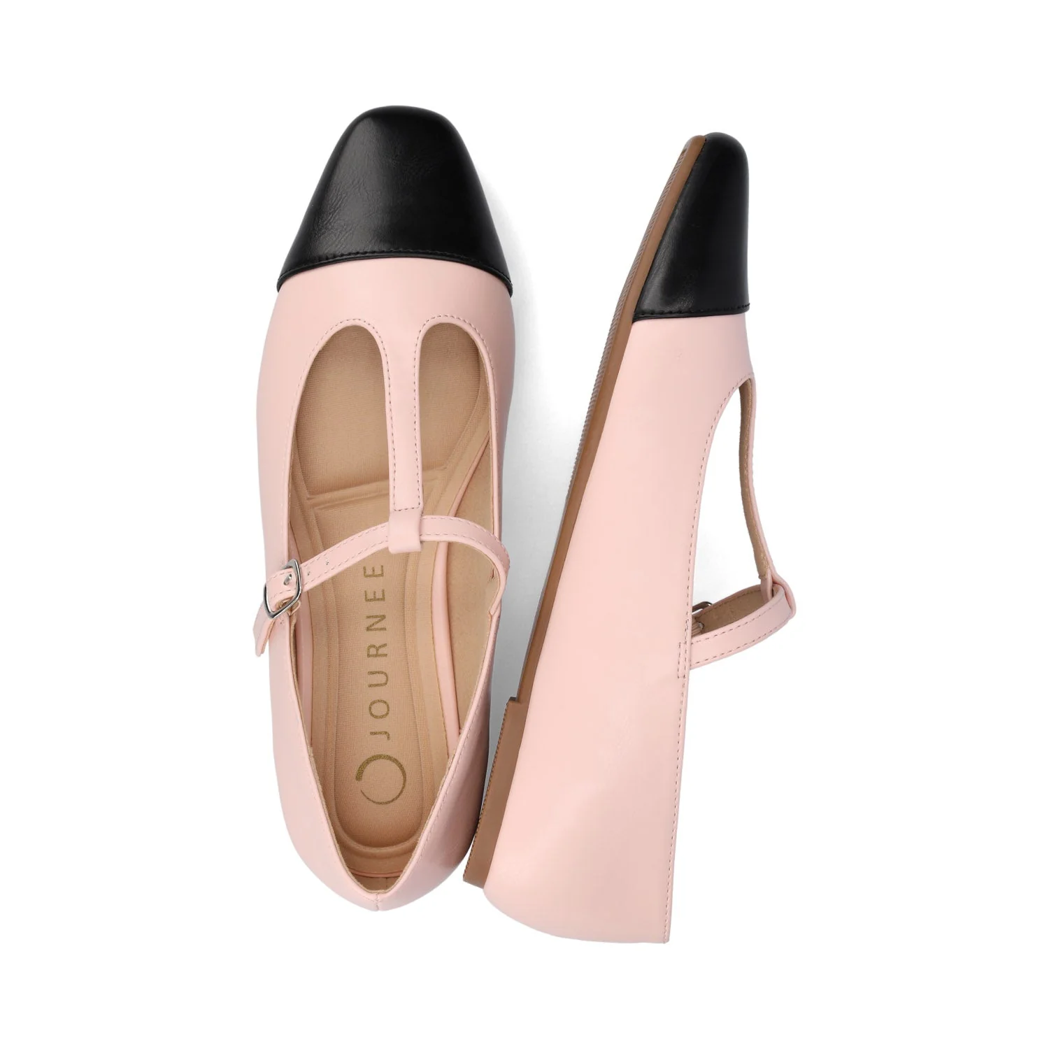 THEAH MARY JANE FLATS IN WIDE - Pink - Image 3