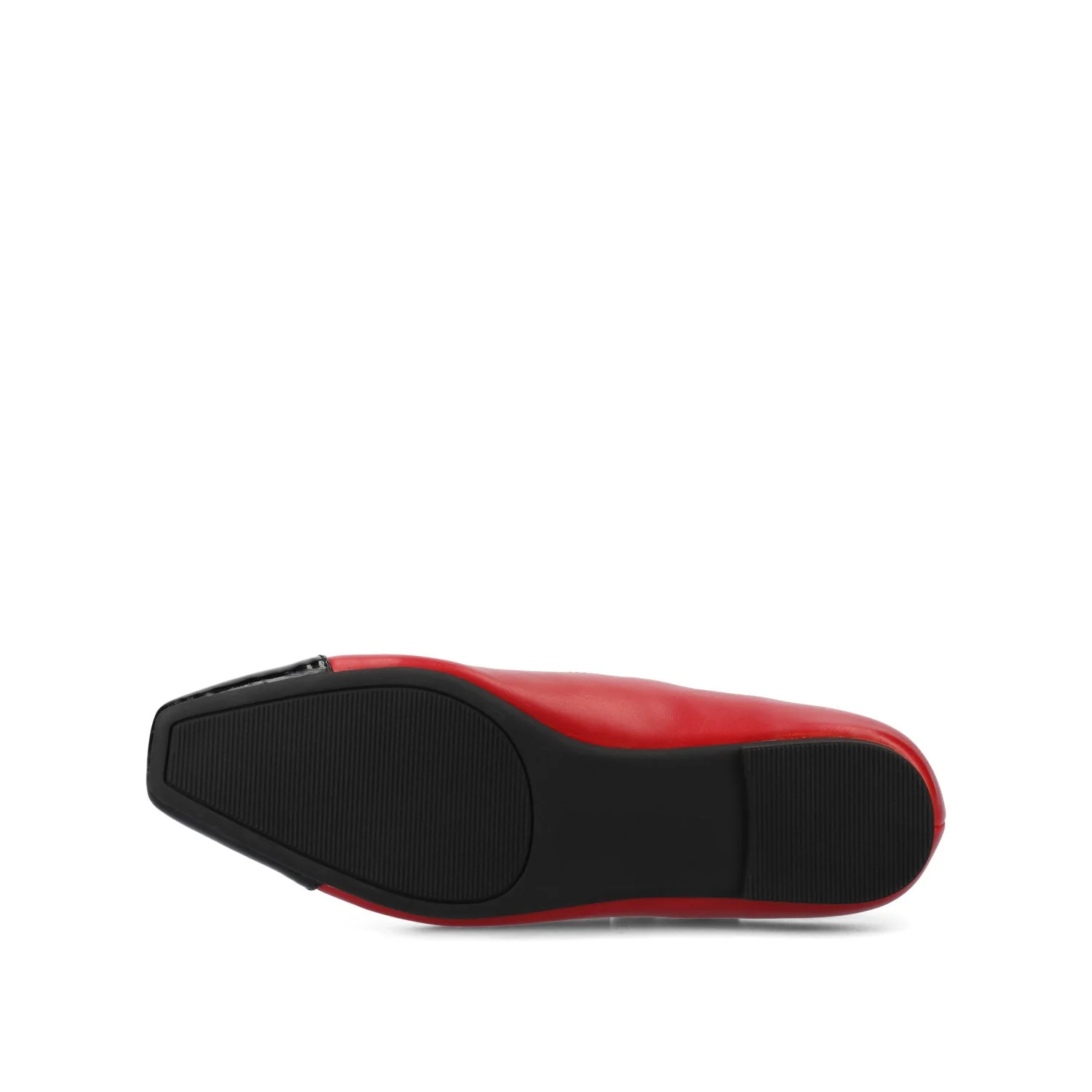 THEAH T-STRAP BALLET FLATS - Red - Image 5