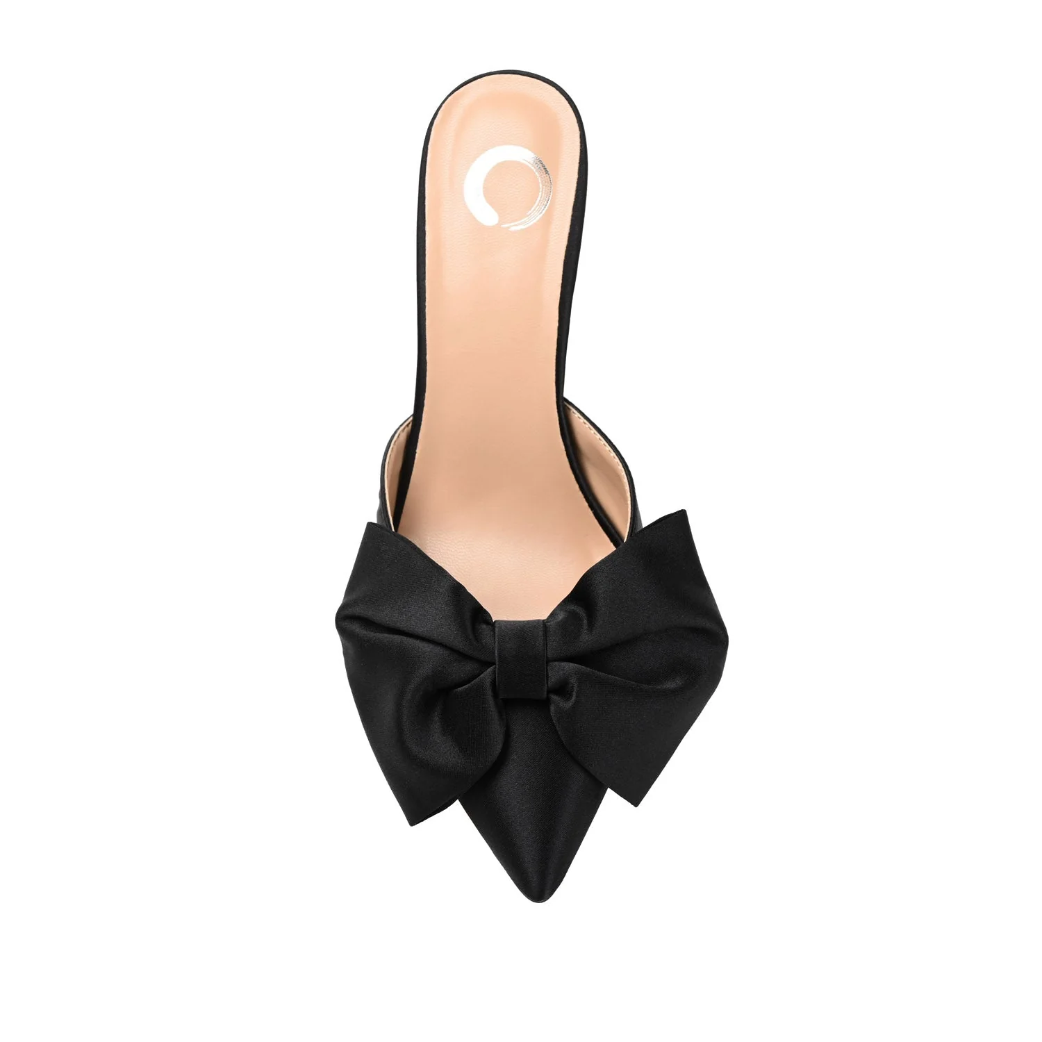 TIARRA STILETTO HEELS IN SATIN - Black - Image 6