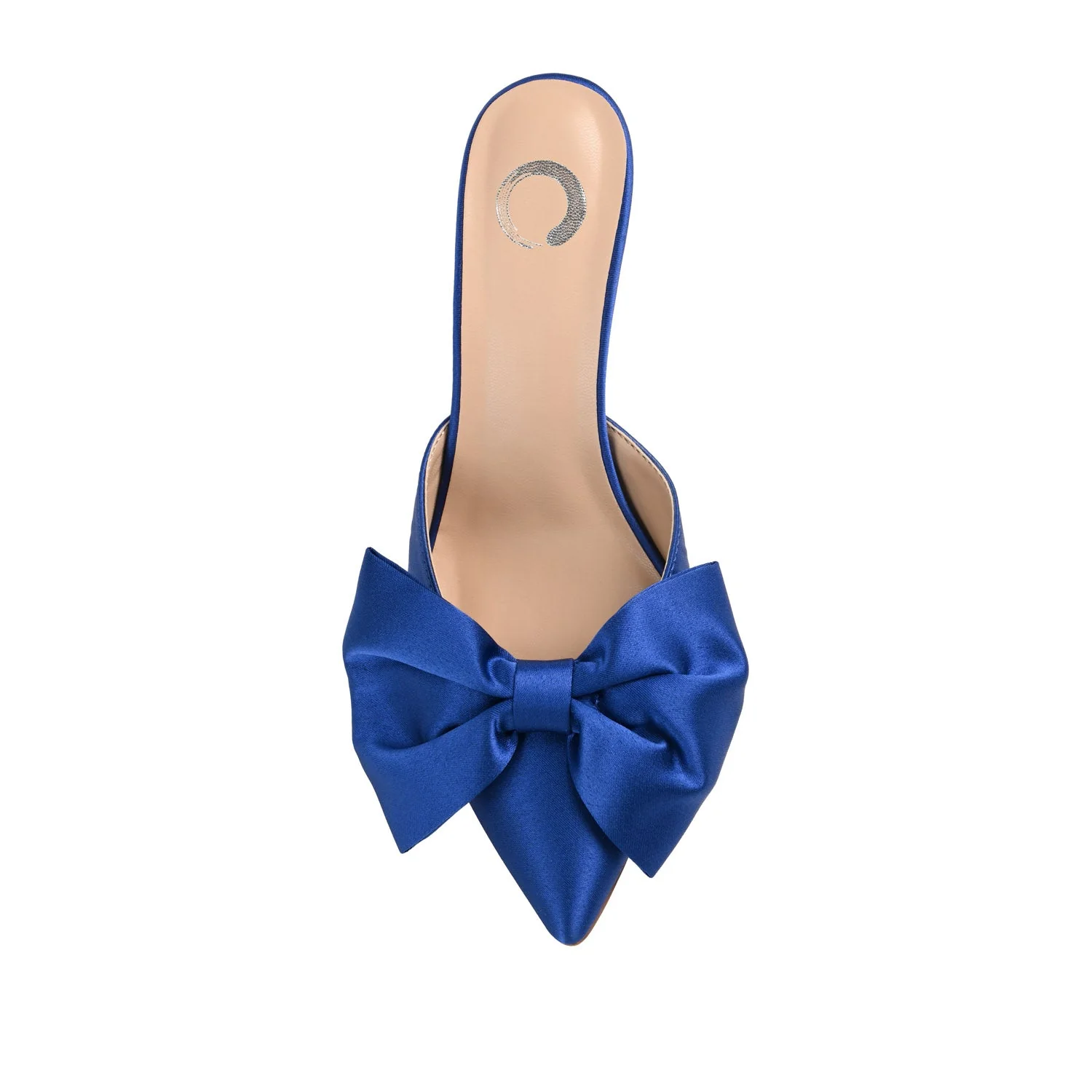 TIARRA STILETTO HEELS IN SATIN - Blue - Image 6