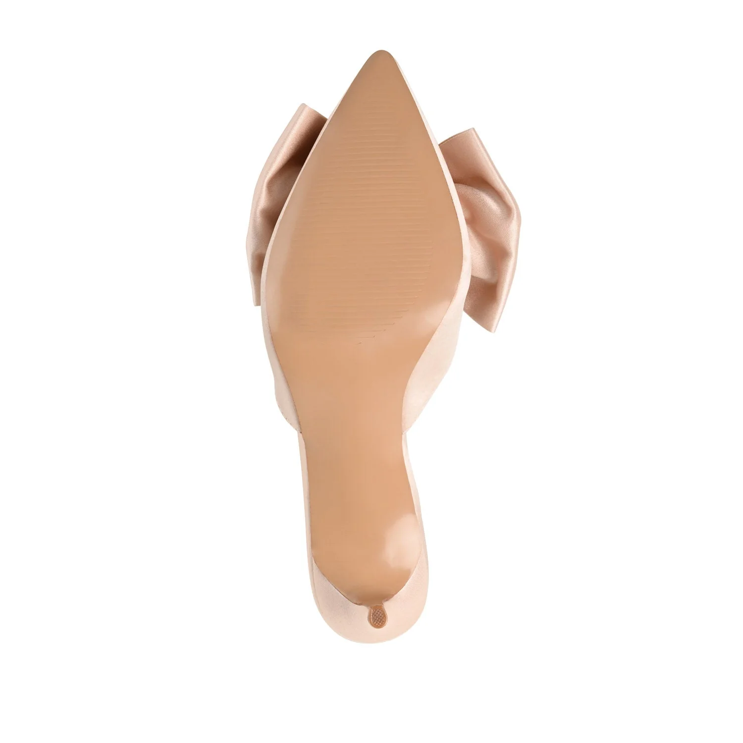 TIARRA STILETTO HEELS IN SATIN - Ivory - Image 8