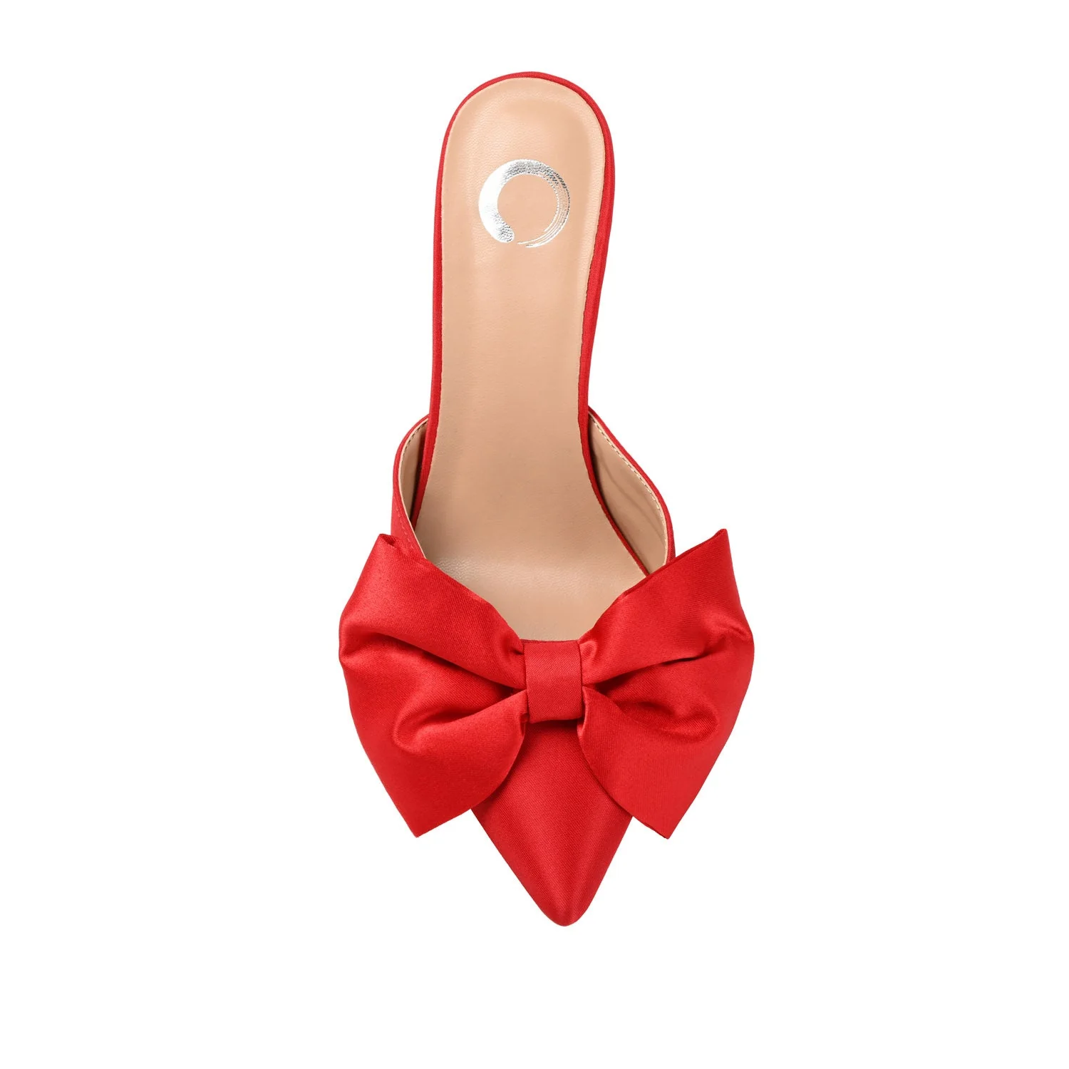 TIARRA STILETTO HEELS IN SATIN - Red - Image 6