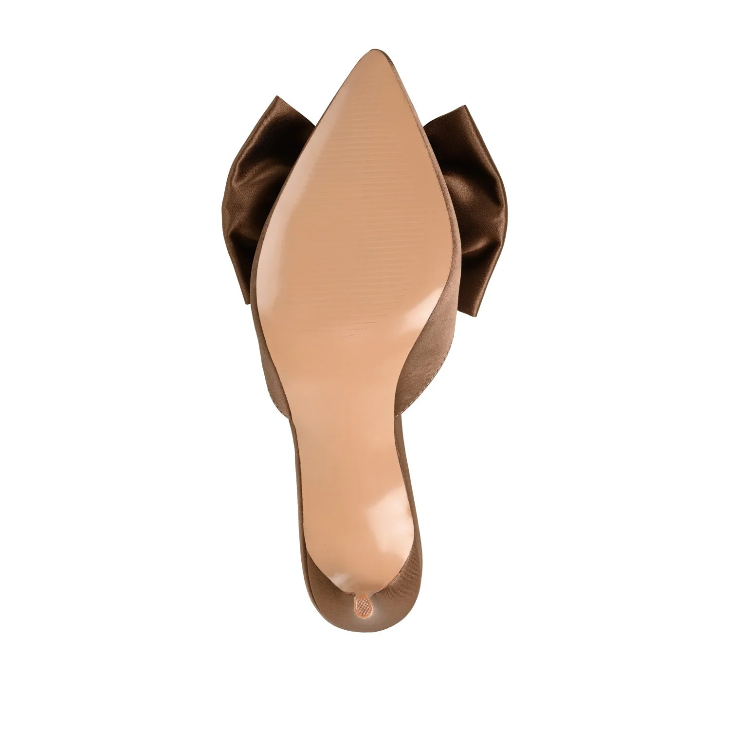 TIARRA STILETTO PUMP HEELS IN WIDE - Brown - Image 8