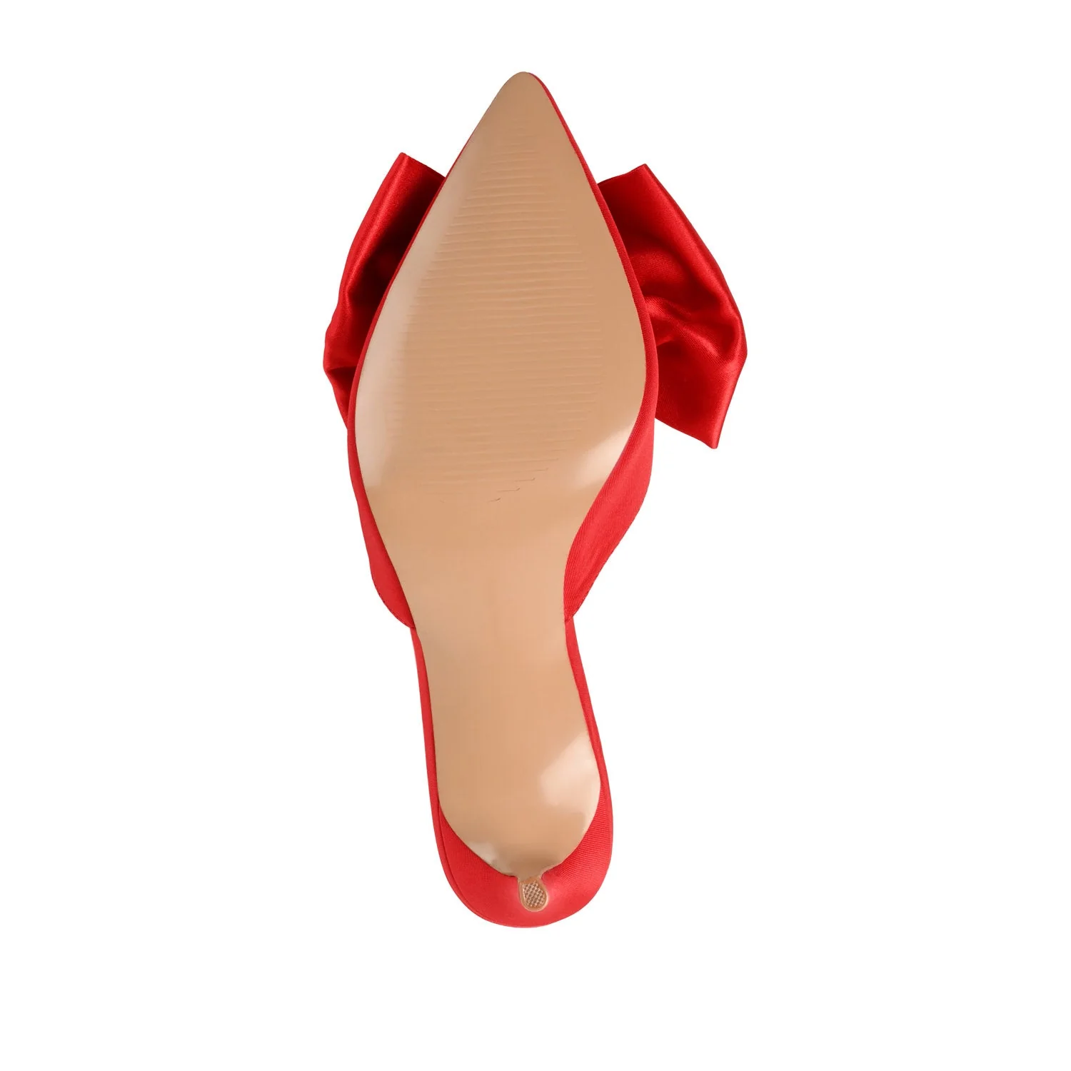 TIARRA STILETTO PUMP HEELS IN WIDE - Red - Image 8
