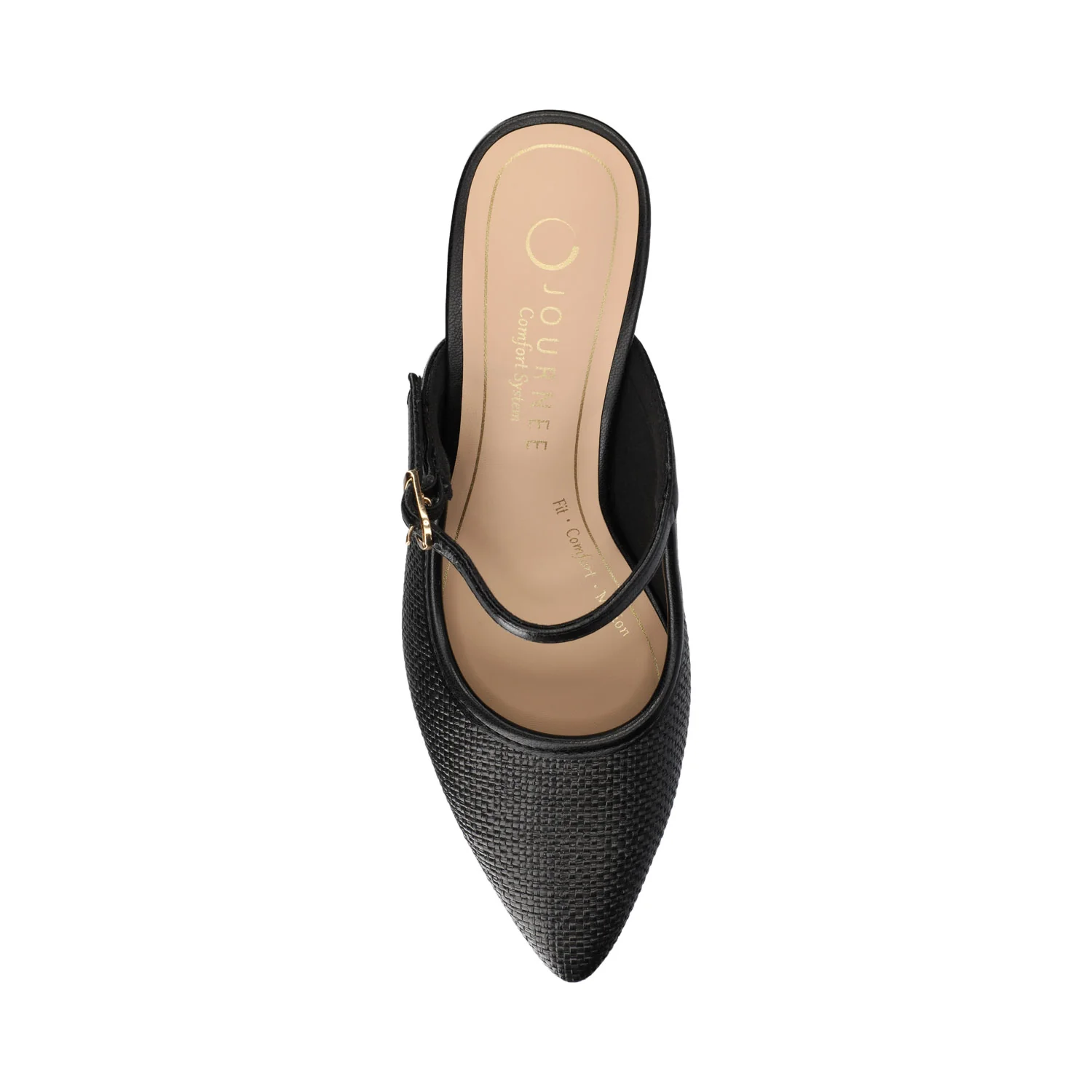 TIFFEE SLIP ON HEELS - Black - Image 4