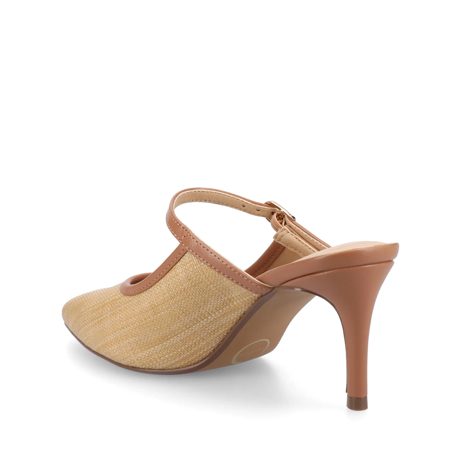 TIFFEE SLIP ON HEELS - Natural - Image 3