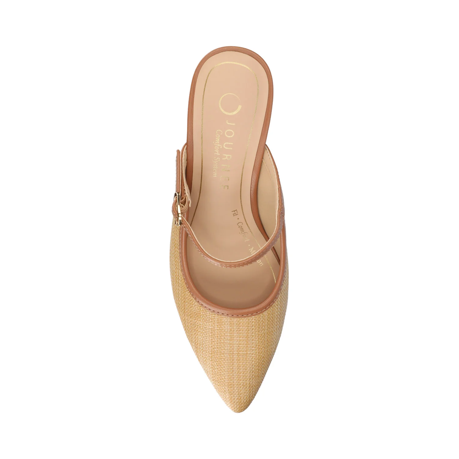 TIFFEE SLIP ON HEELS - Natural - Image 4