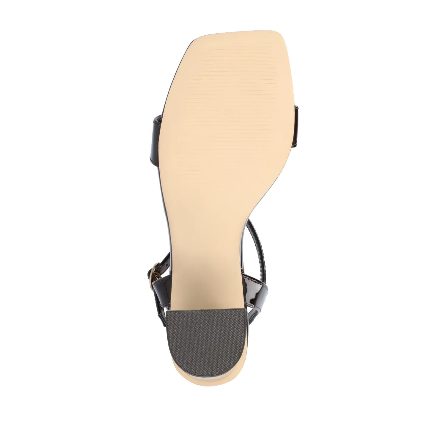 TIVONA STRAPPY BLOCK HEELS IN STATEMENT - Dark Brown - Image 8