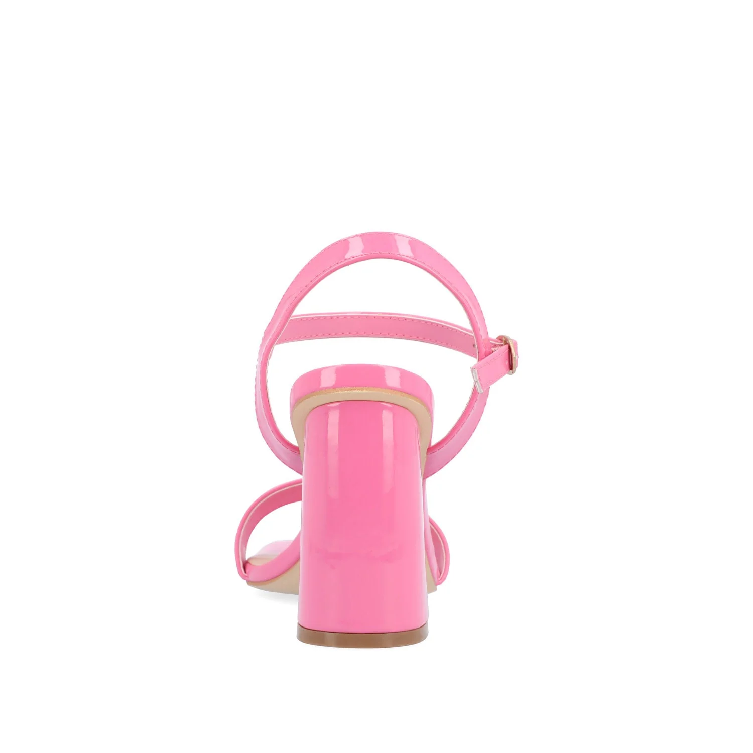 TIVONA STRAPPY BLOCK HEELS IN STATEMENT - Pink - Image 7