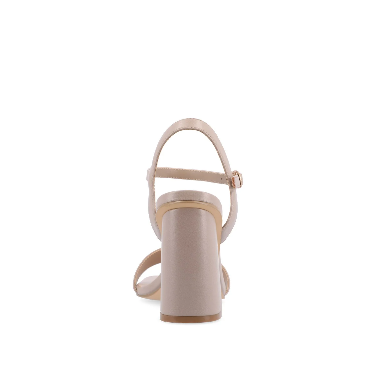 TIVONA STRAPPY BLOCK HEELS IN STATEMENT - Taupe - Image 7
