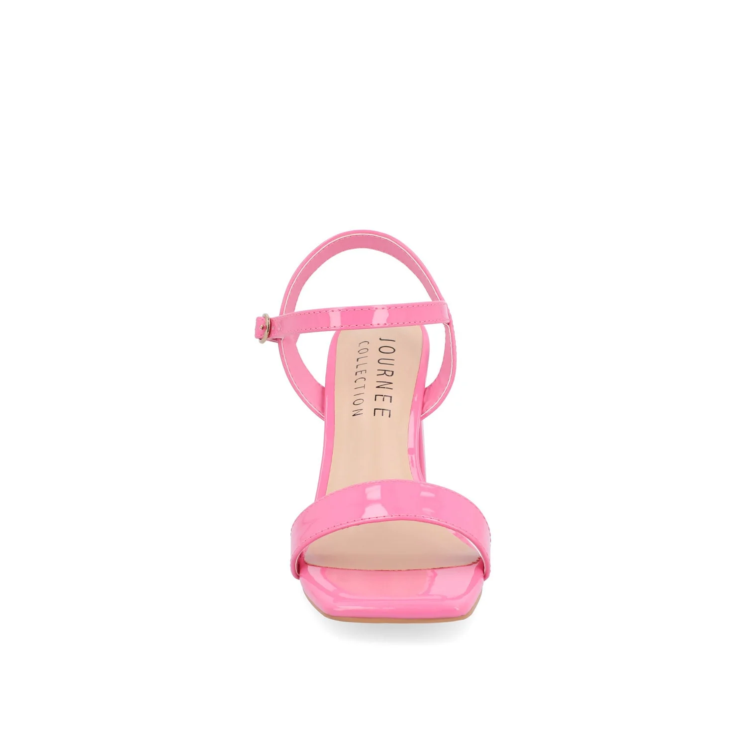 TIVONA STATMENT STRAPPY BLOCK HEELS IN WIDE - Pink - Image 5