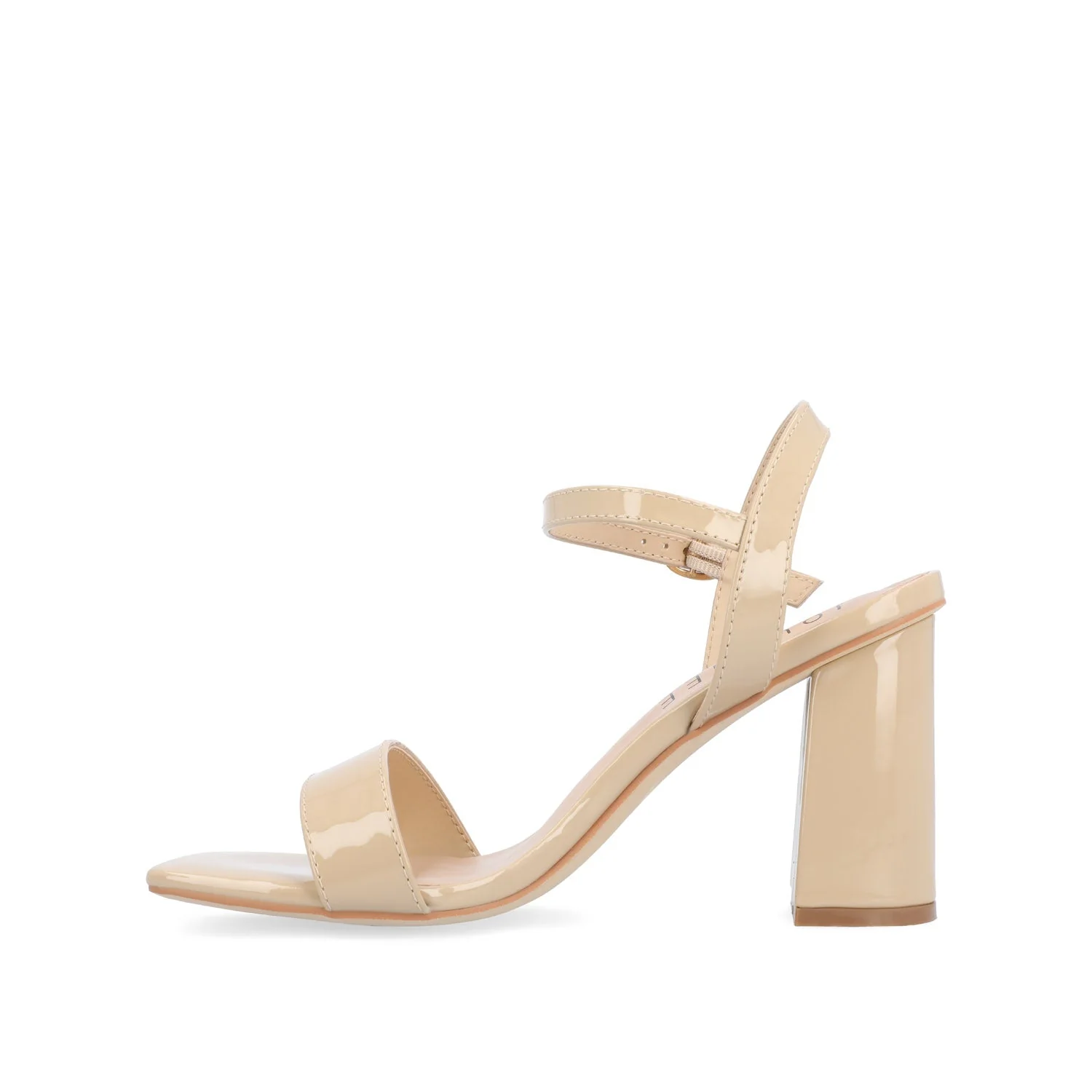 TIVONA STATMENT STRAPPY BLOCK HEELS IN WIDE - Tan - Image 3