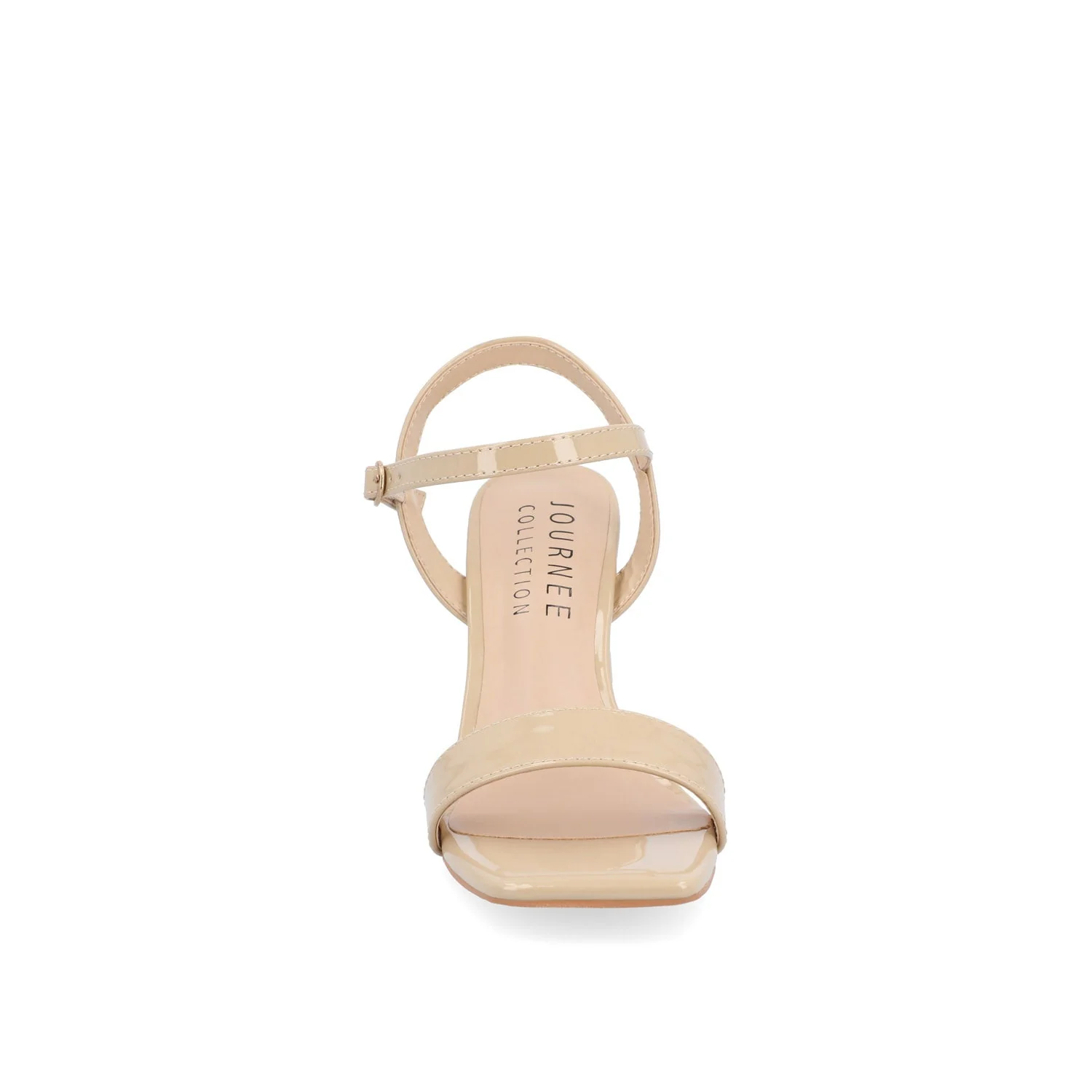 TIVONA STATMENT STRAPPY BLOCK HEELS IN WIDE - Tan - Image 5
