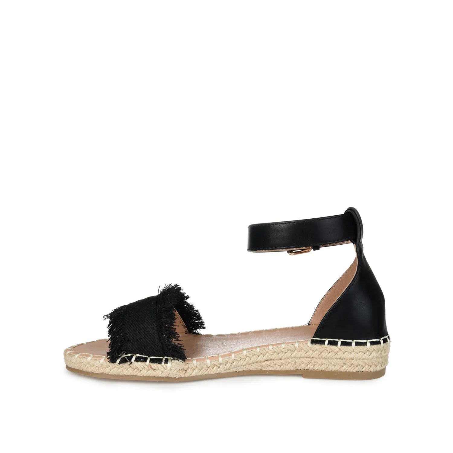 TRISTEEN ESPADRILLE SANDALS IN FABRIC - Black - Image 3