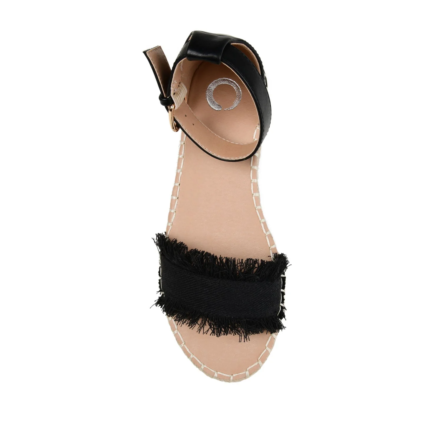 TRISTEEN ESPADRILLE SANDALS IN FABRIC - Black - Image 6