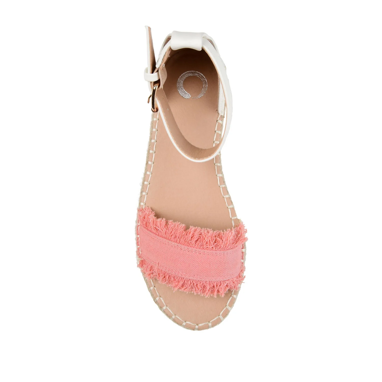 TRISTEEN ESPADRILLE SANDALS IN FABRIC - Coral - Image 6