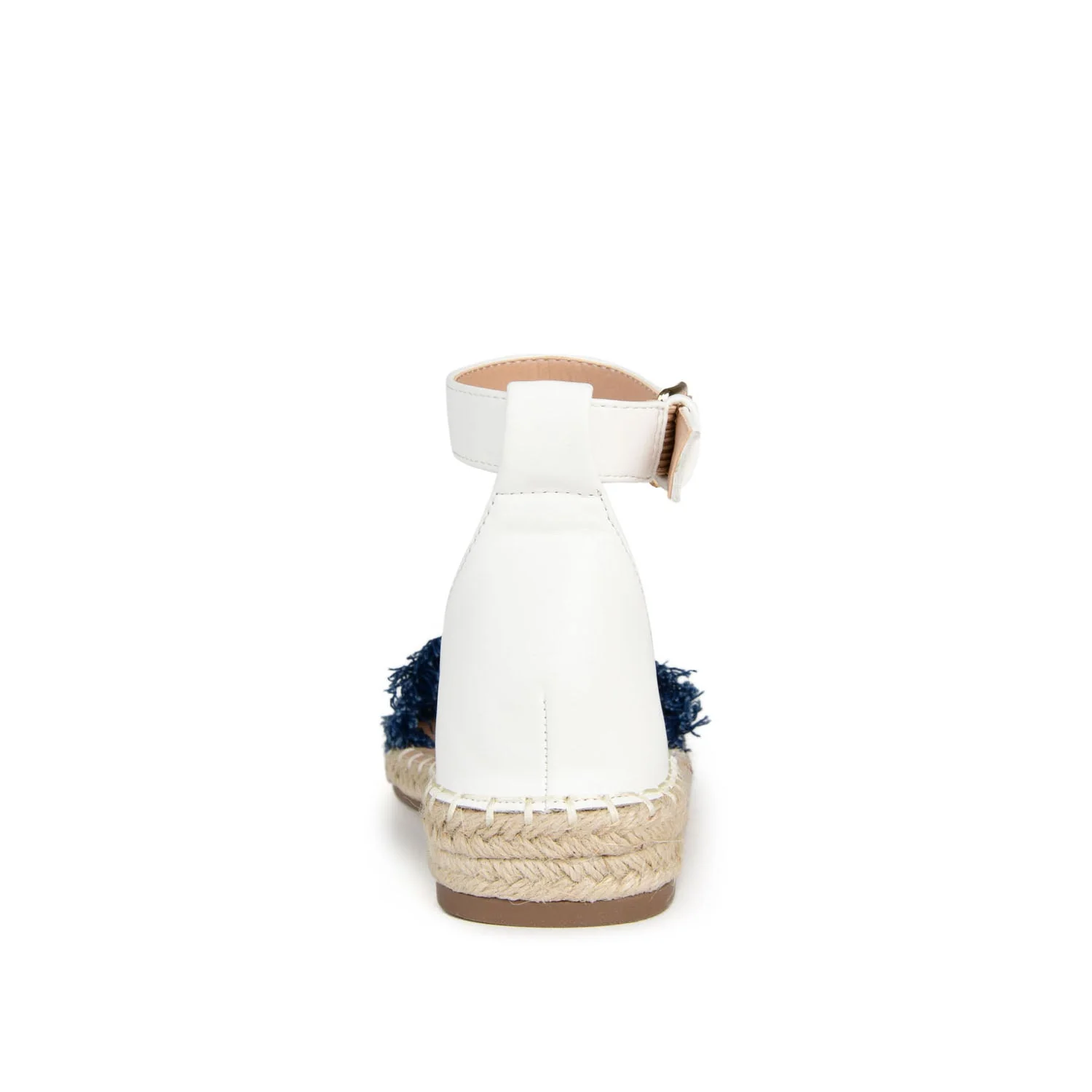 TRISTEEN ESPADRILLE SANDALS IN FABRIC - Dark Denim - Image 7