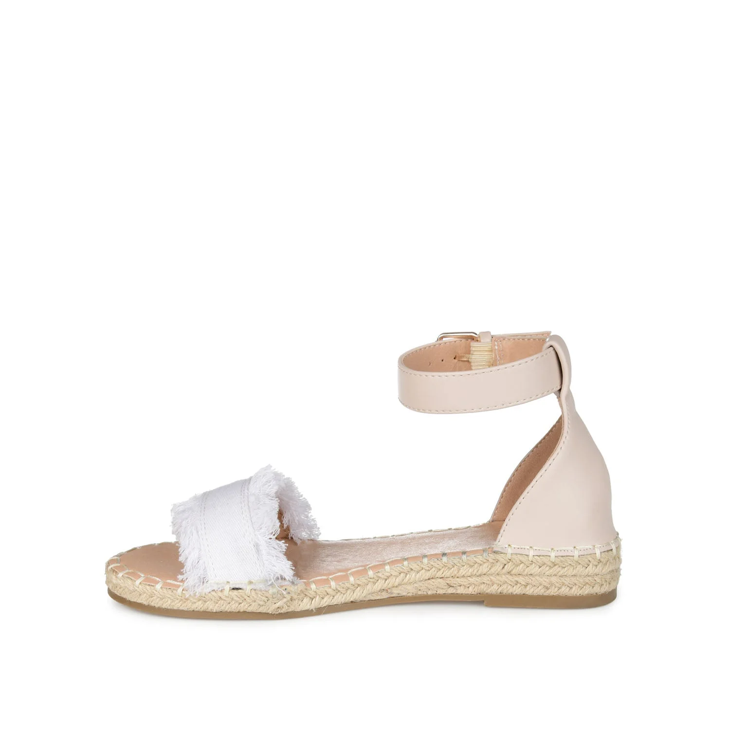 TRISTEEN ESPADRILLE SANDALS IN FABRIC - White - Image 3