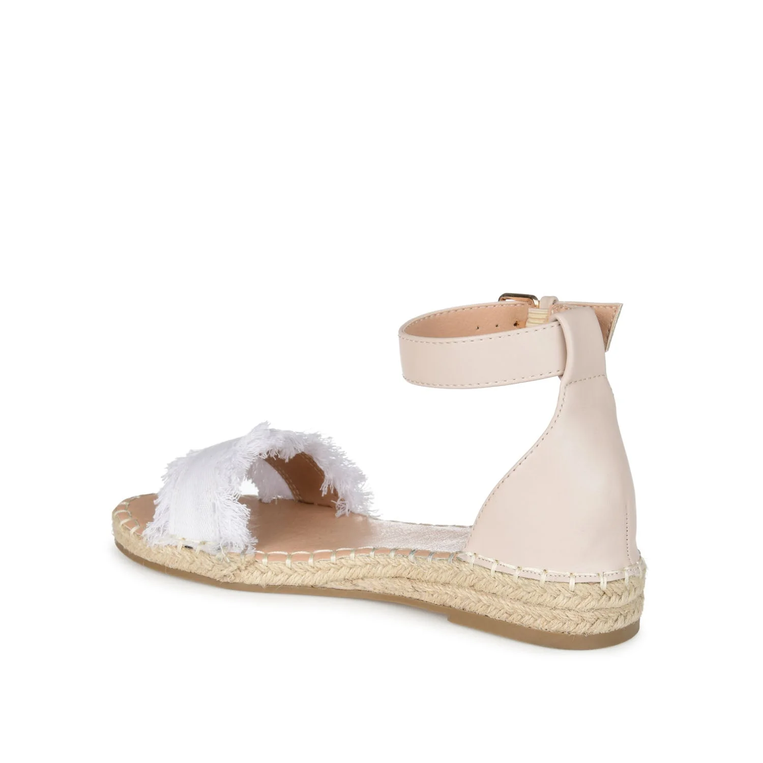 TRISTEEN ESPADRILLE SANDALS IN FABRIC - White - Image 4