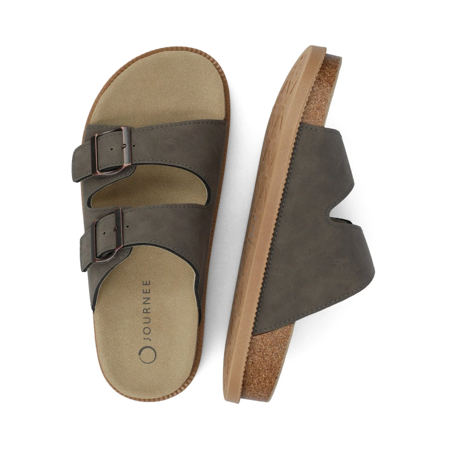 TULA SLIDE SANDAL - Mocha - Image 3