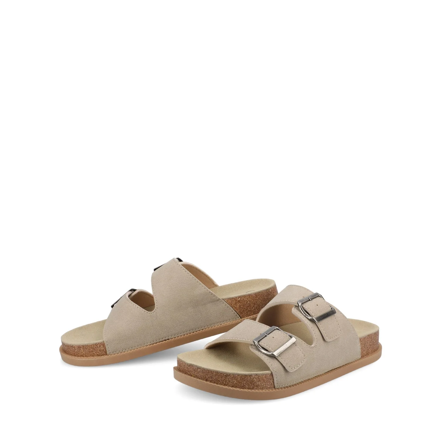 TULA SLIDE SANDAL - Taupe - Image 2