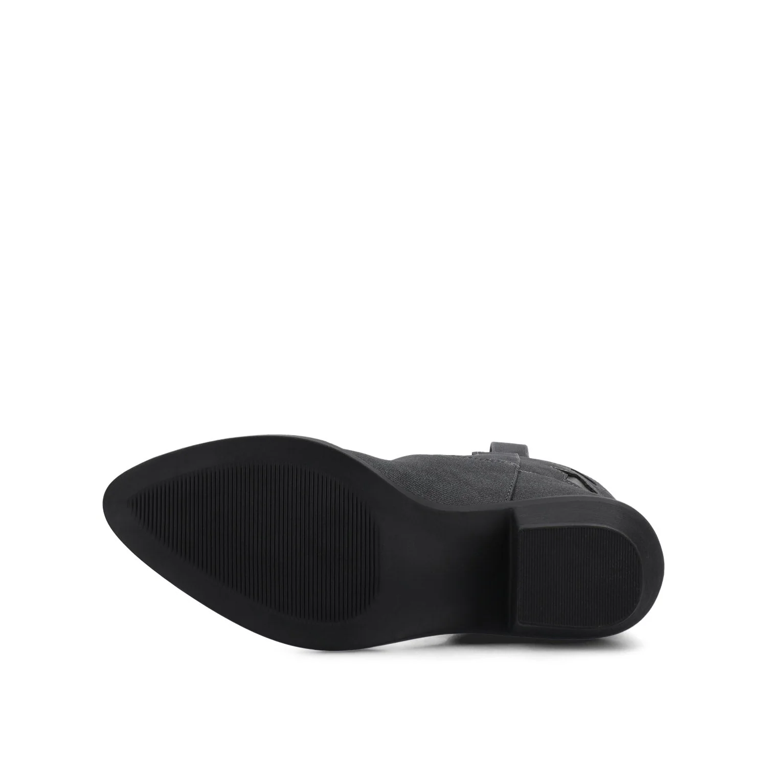 UNDERWOOD WESTERN STAR BOOTIES IN WIDE - Charcoal - Image 7