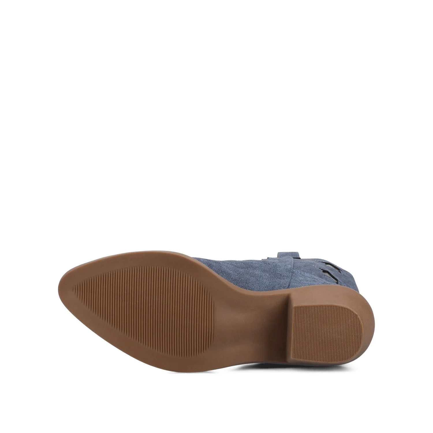 UNDERWOOD WESTERN STAR BOOTIES IN WIDE - Denim - Image 5