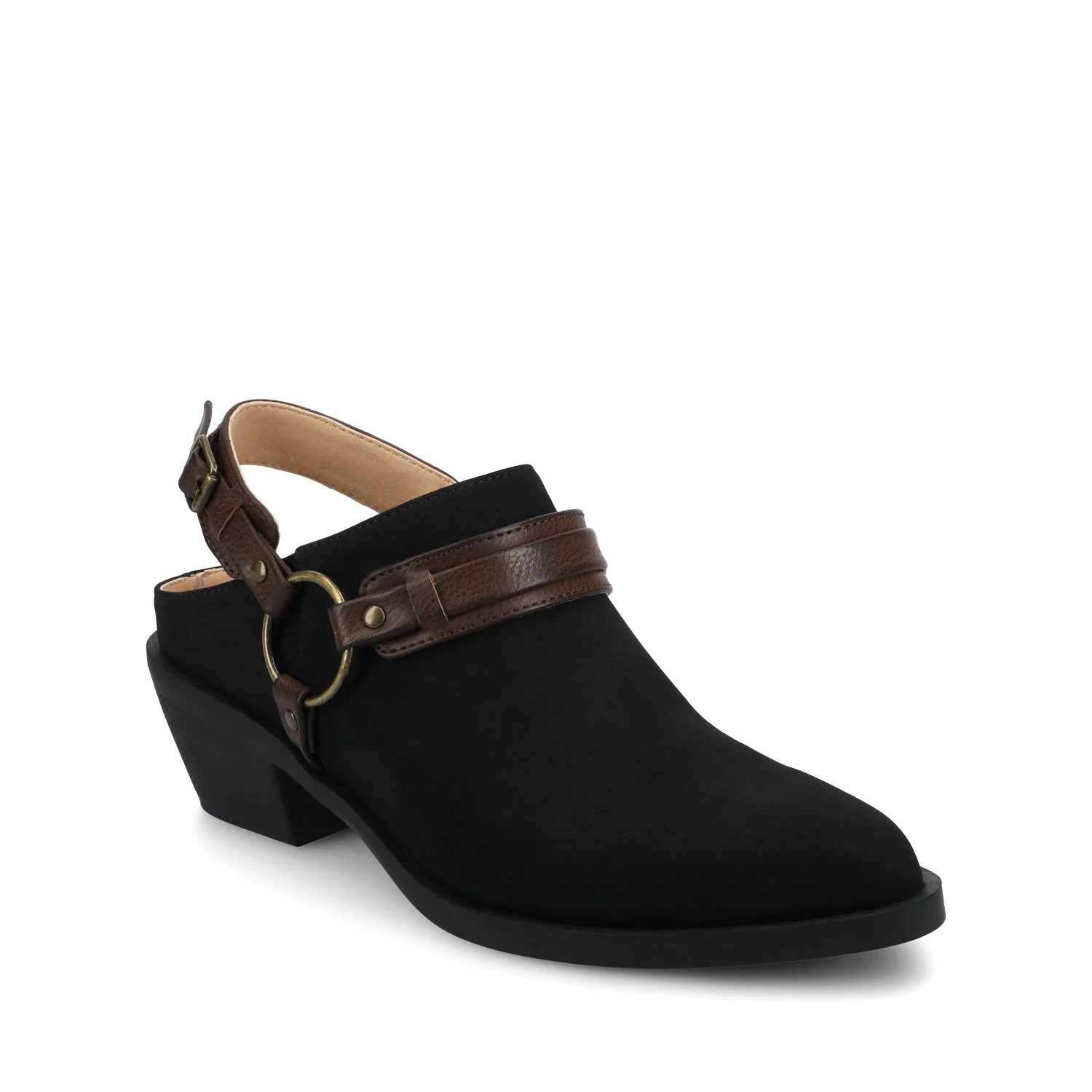 URBANA STRAPPY MULES - Black - Image 2