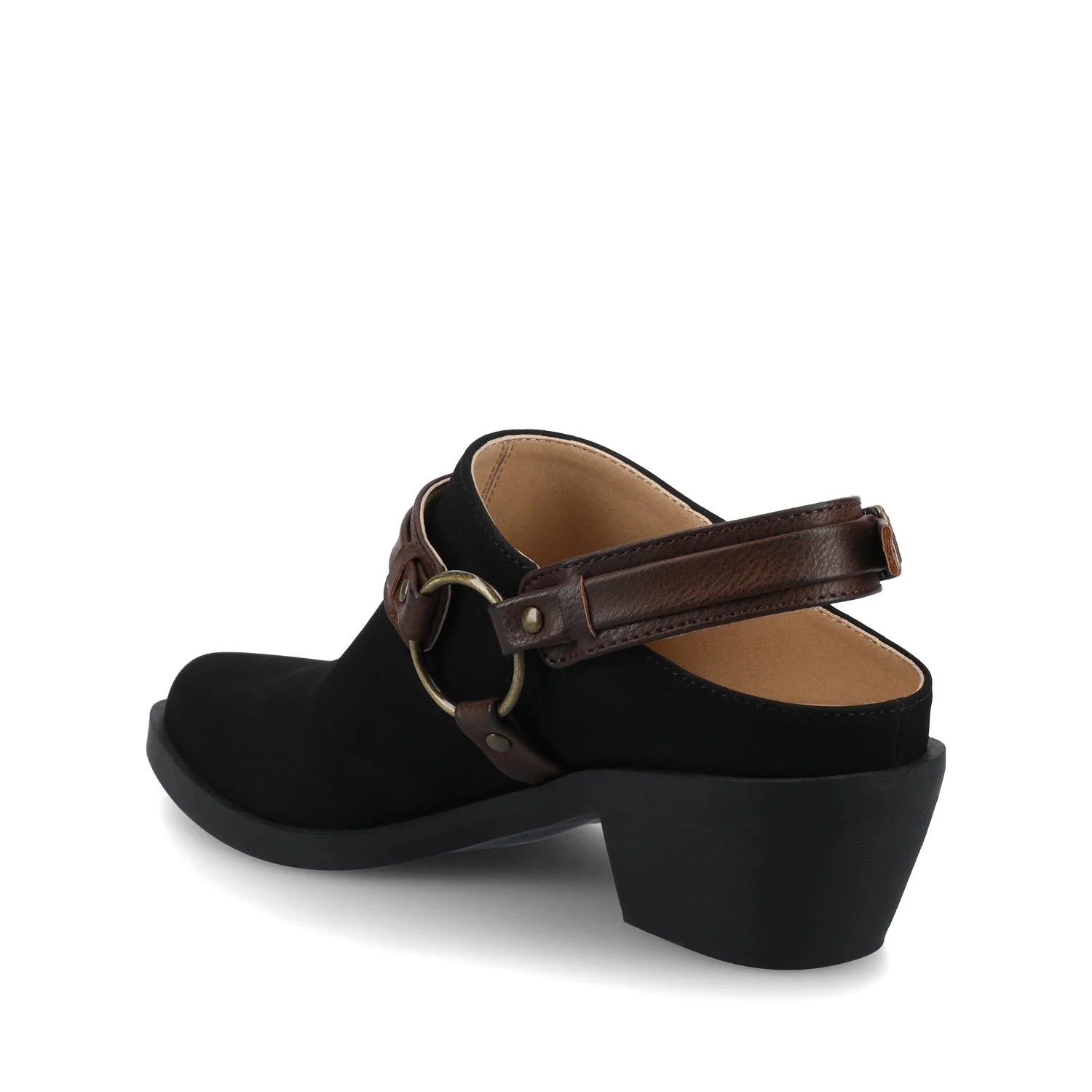 URBANA STRAPPY MULES - Black - Image 3