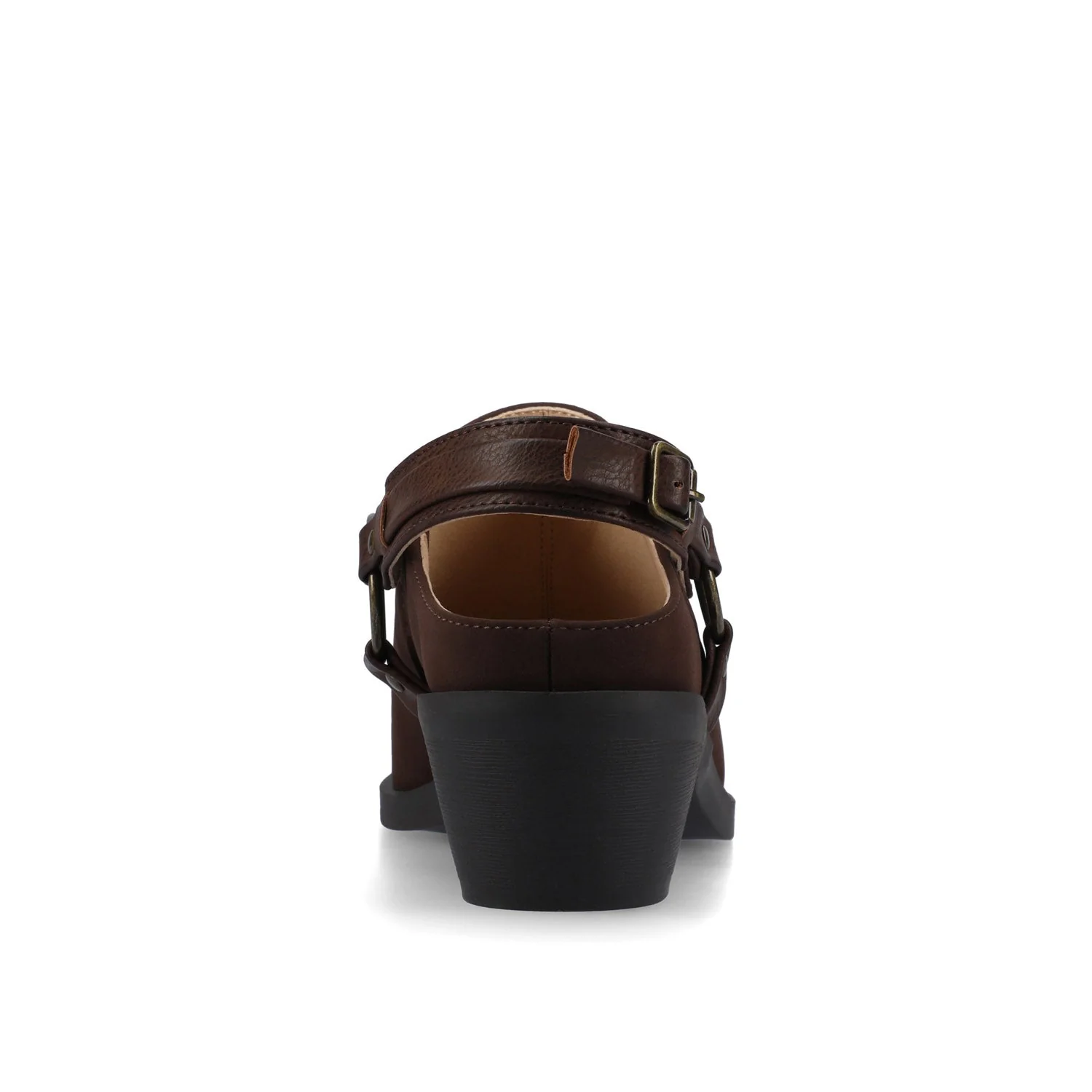 URBANA STRAPPY MULES - Chocolate - Image 6