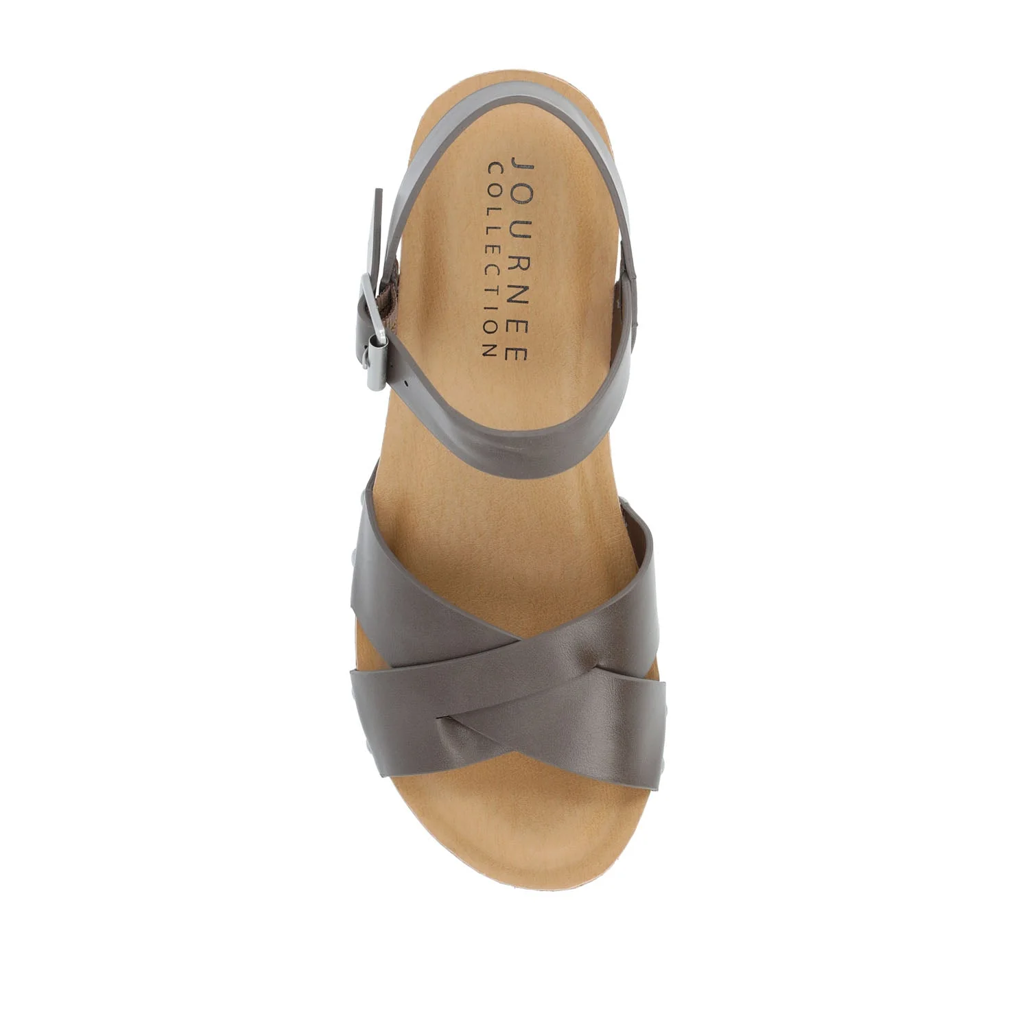 VALENTINA HEELED SANDALS IN VEGAN LEATHER - Brown - Image 6