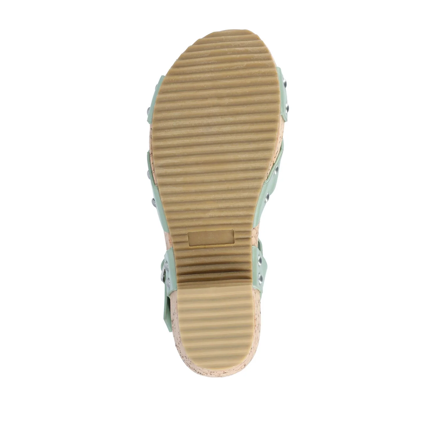VALENTINA HEELED SANDALS IN VEGAN LEATHER - Green - Image 8