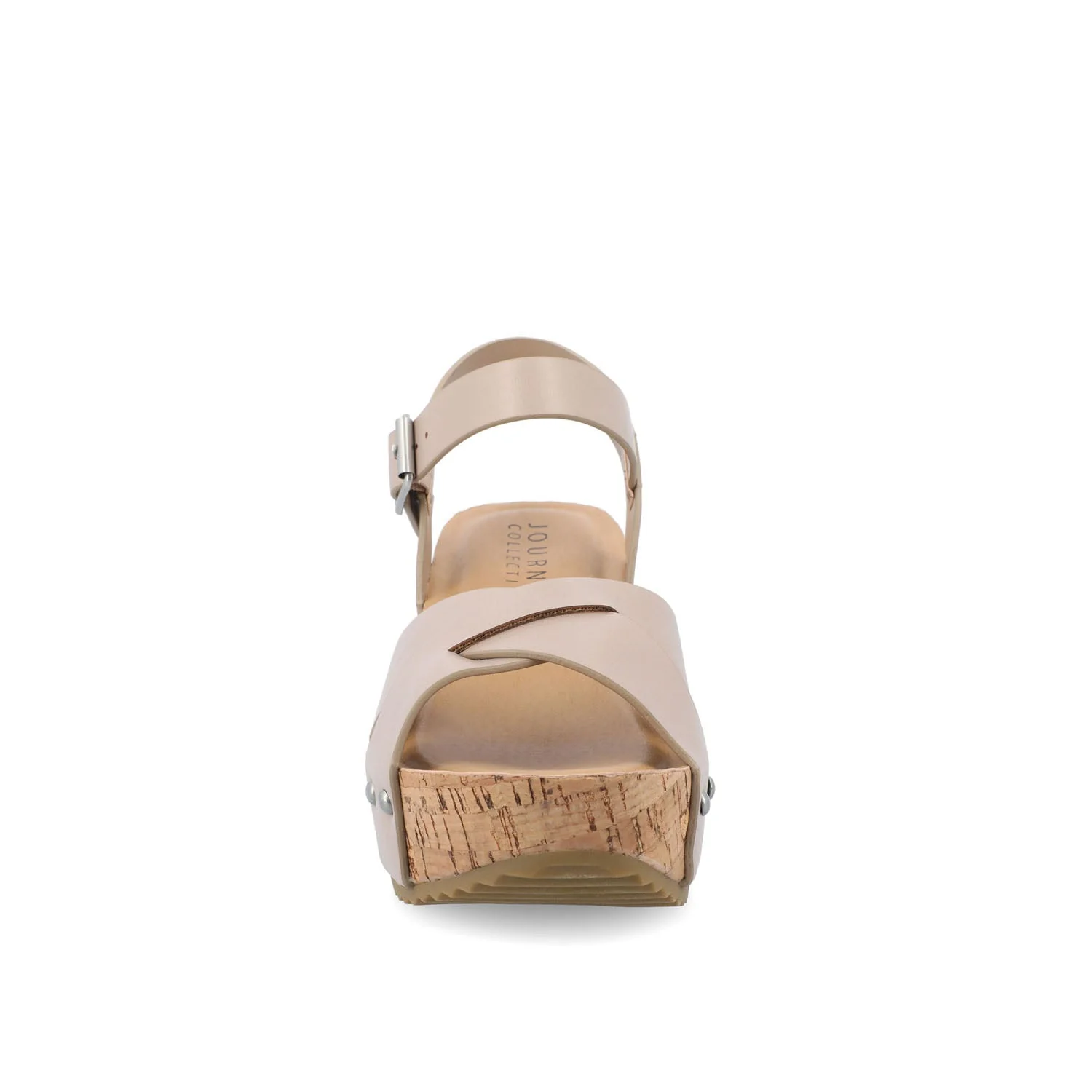 VALENTINA HEELED SANDALS IN VEGAN LEATHER - Taupe - Image 5
