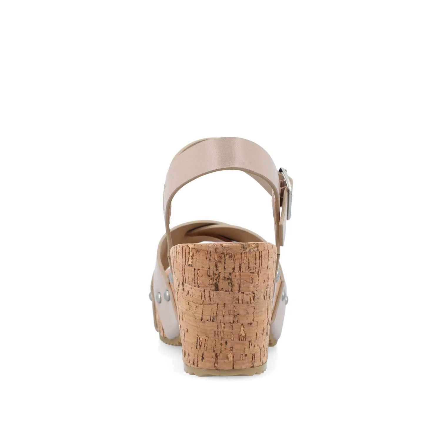VALENTINA HEELED SANDALS IN VEGAN LEATHER - Taupe - Image 7