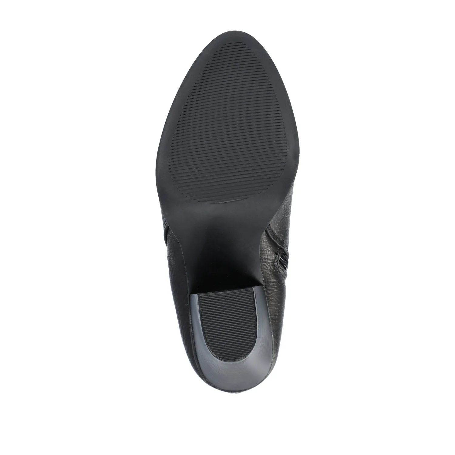 VALLY ZIP-UP WESTERN BOOTIES IN VEGAN LEATHER - Black - Image 8