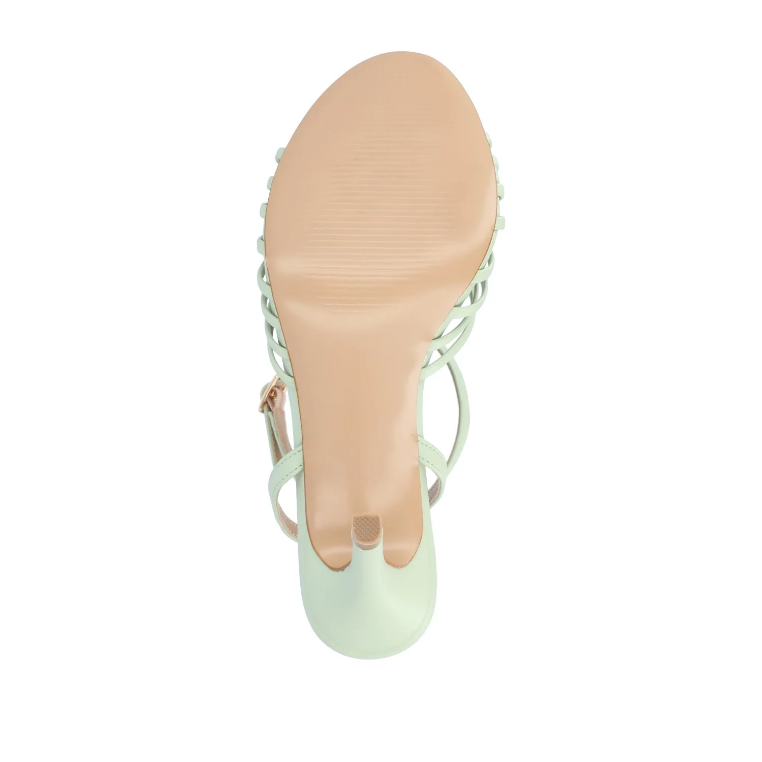 VANITA STILETTO HEELS IN VEGAN LEATHER - Sage - Image 8