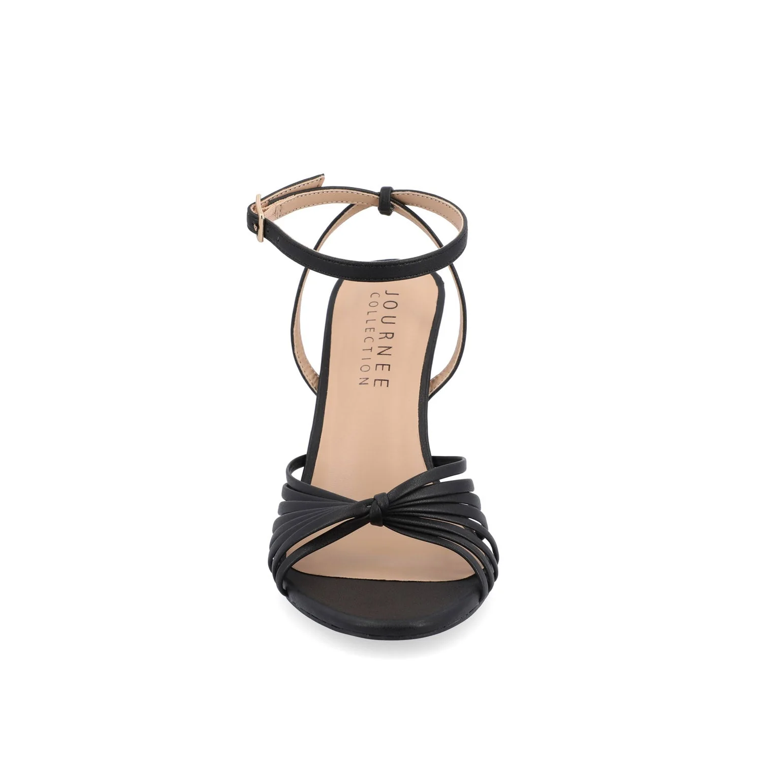 VANITA STILETTO HEELS IN VEGAN LEATHER IN WIDE - Black - Image 5
