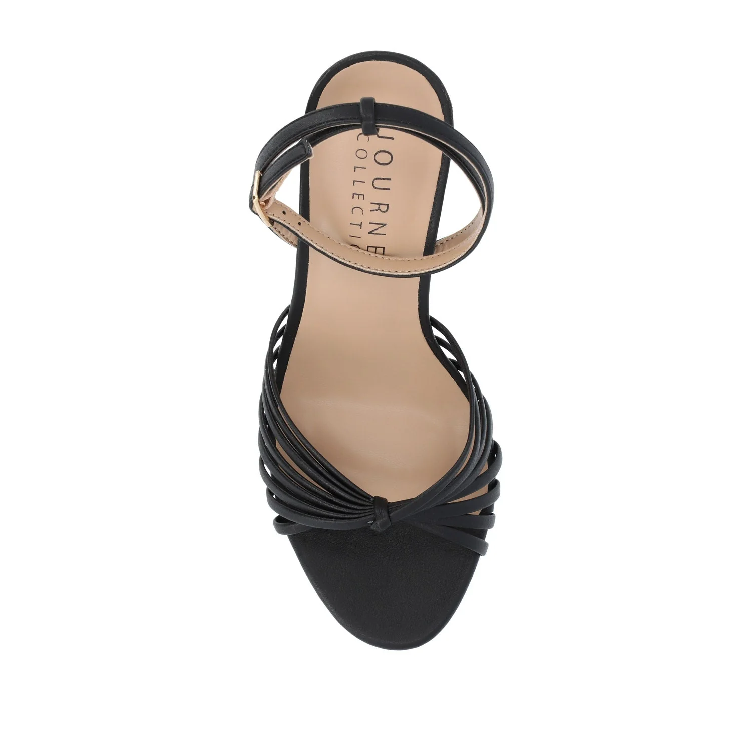 VANITA STILETTO HEELS IN VEGAN LEATHER IN WIDE - Black - Image 6
