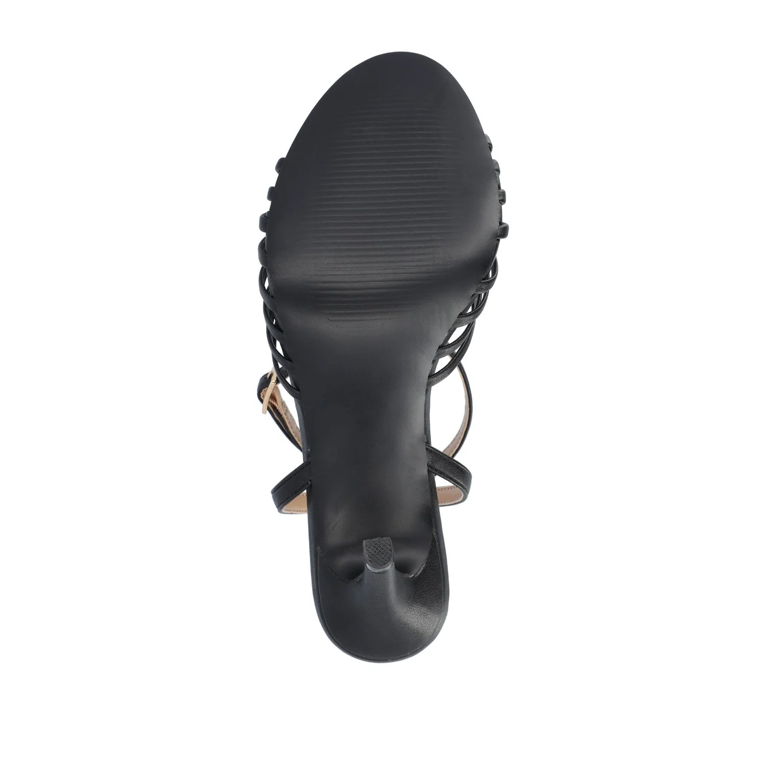 VANITA STILETTO HEELS IN VEGAN LEATHER IN WIDE - Black - Image 8