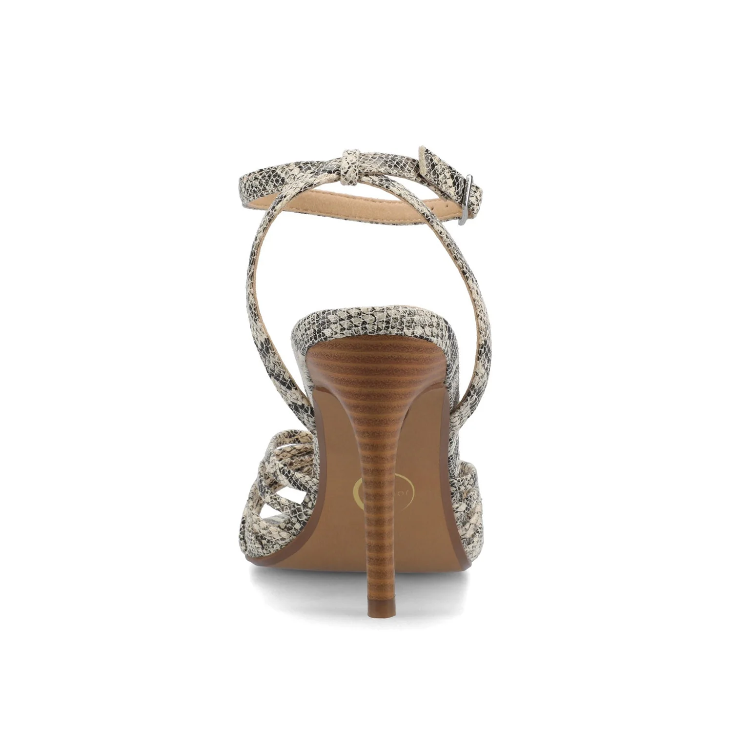 VANITA STILETTO HEELS IN VEGAN LEATHER IN WIDE - Snake - Image 7